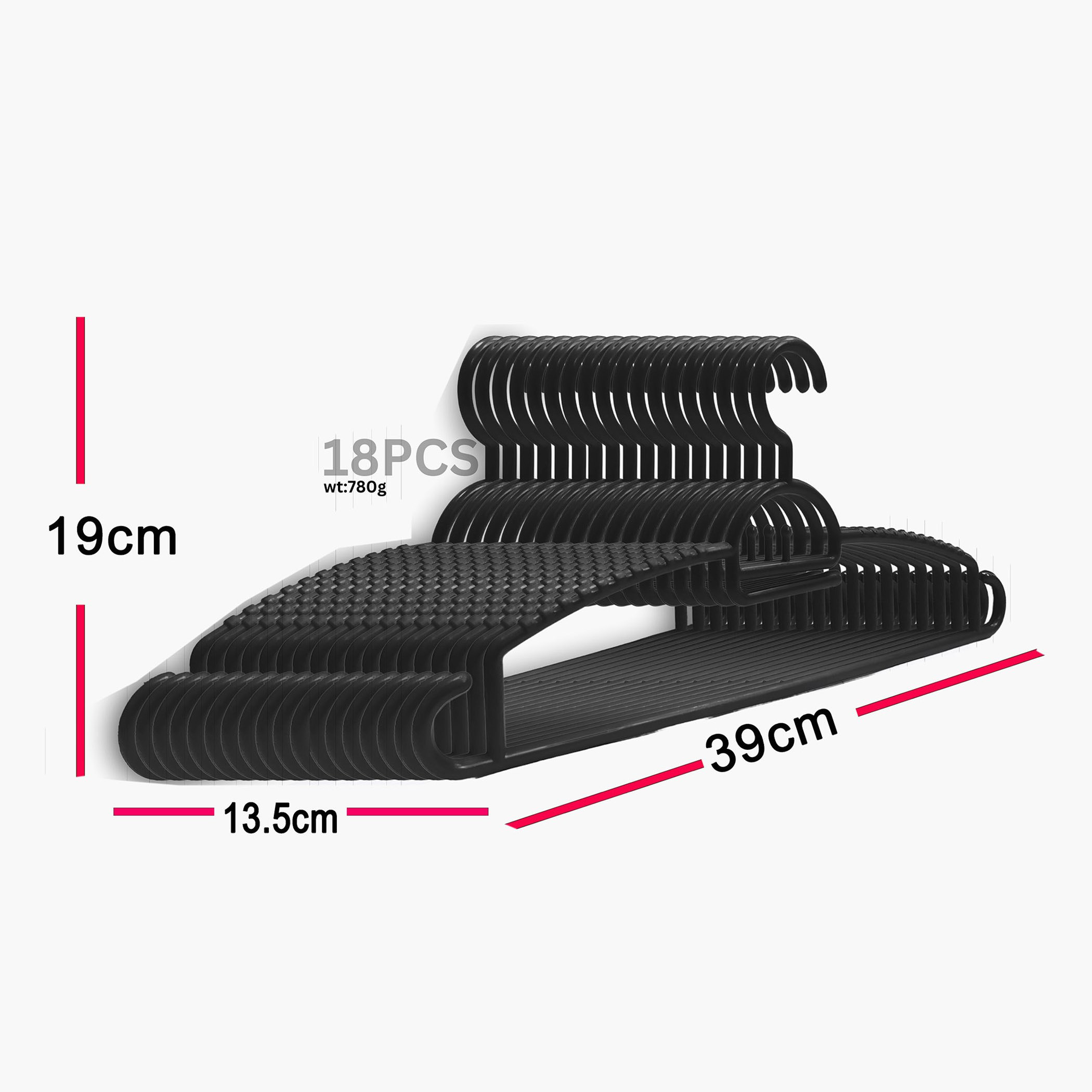 طقم علّاقات ملابس 18 قطعة من أميتي-hbxhomeware-bathandlaundry-clothesdryingracks-image-8