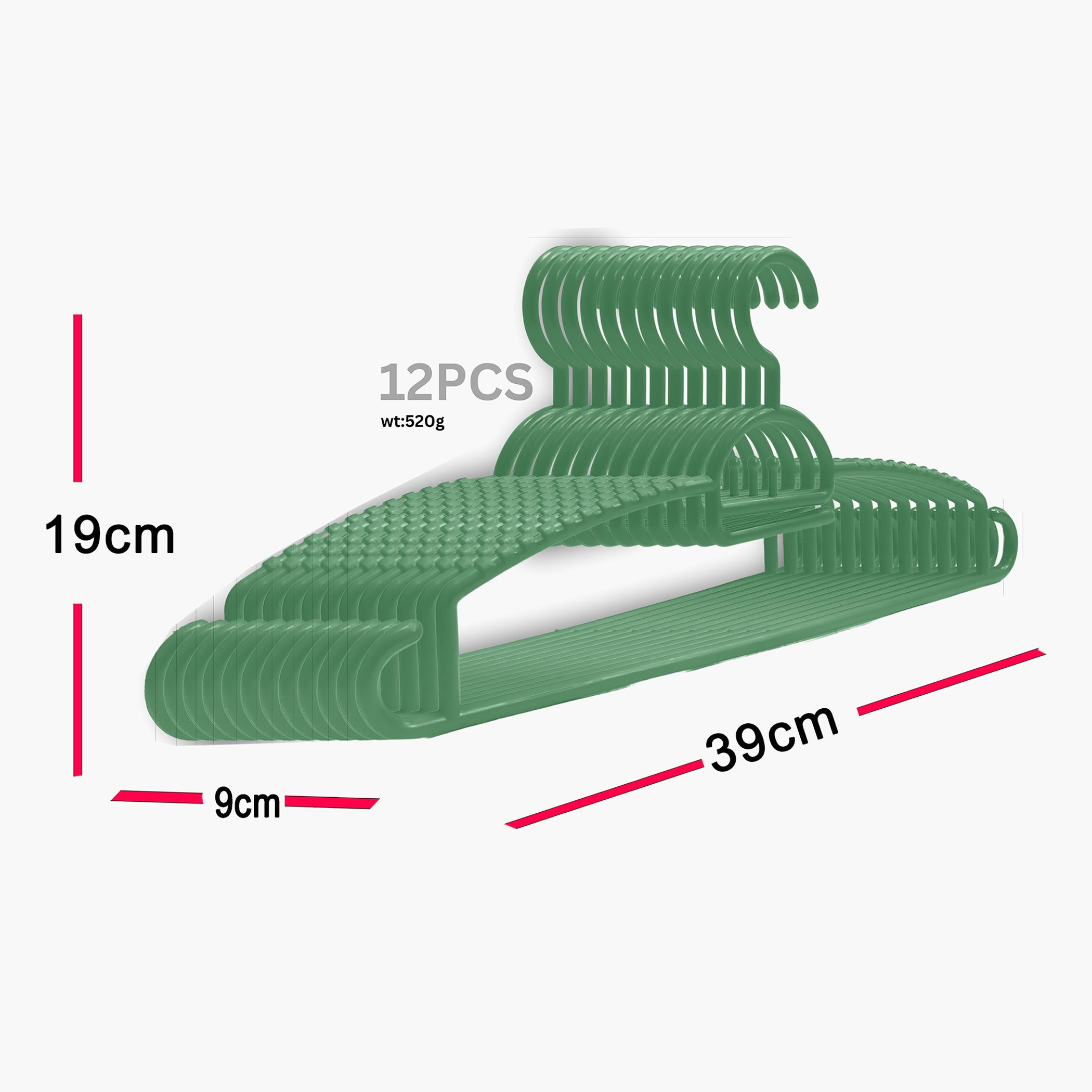 Amity 12-Piece Hanger Set-hbxhomeware-bathandlaundry-clothesdryingracks-image-8