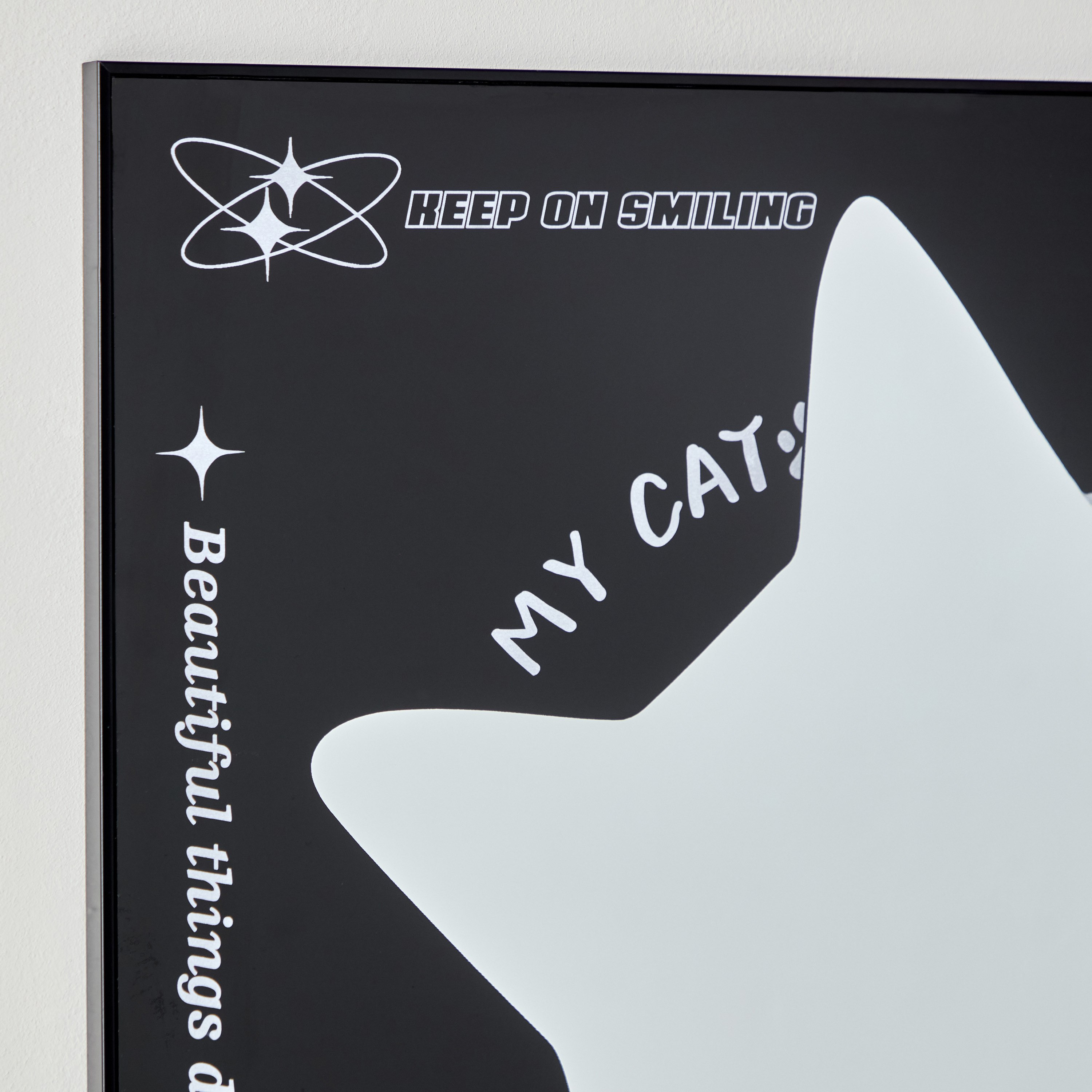 Fero Cat Tinted Framed Mirror Wall Art - 50x2x70 cm-PROMO_HB_AE_B2G2_011025-image-3