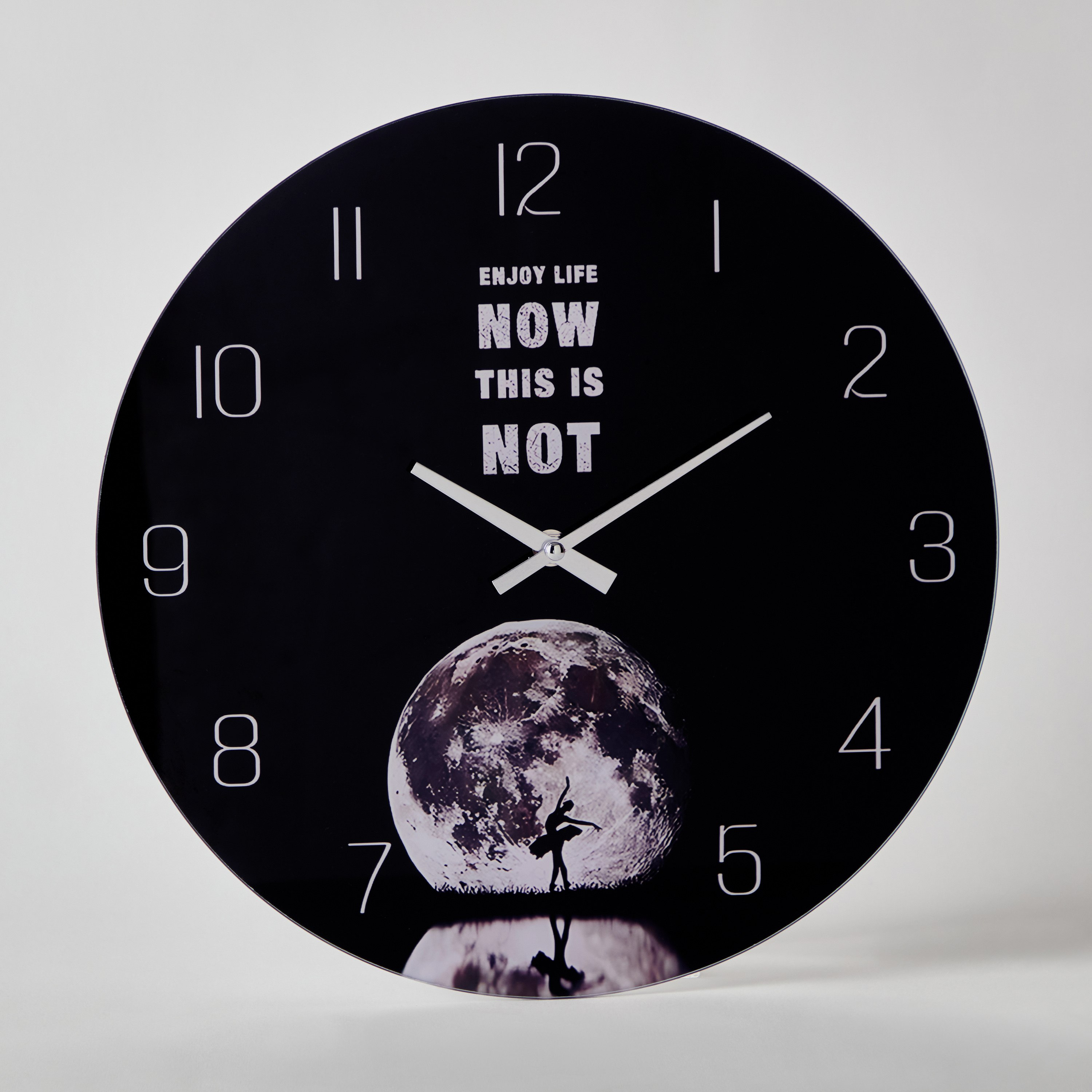 ساعة بزجاج ملون من فيرو- 34x4.5x34 سم-hbxdiningroom-decorandaccessories-clocks-image-5