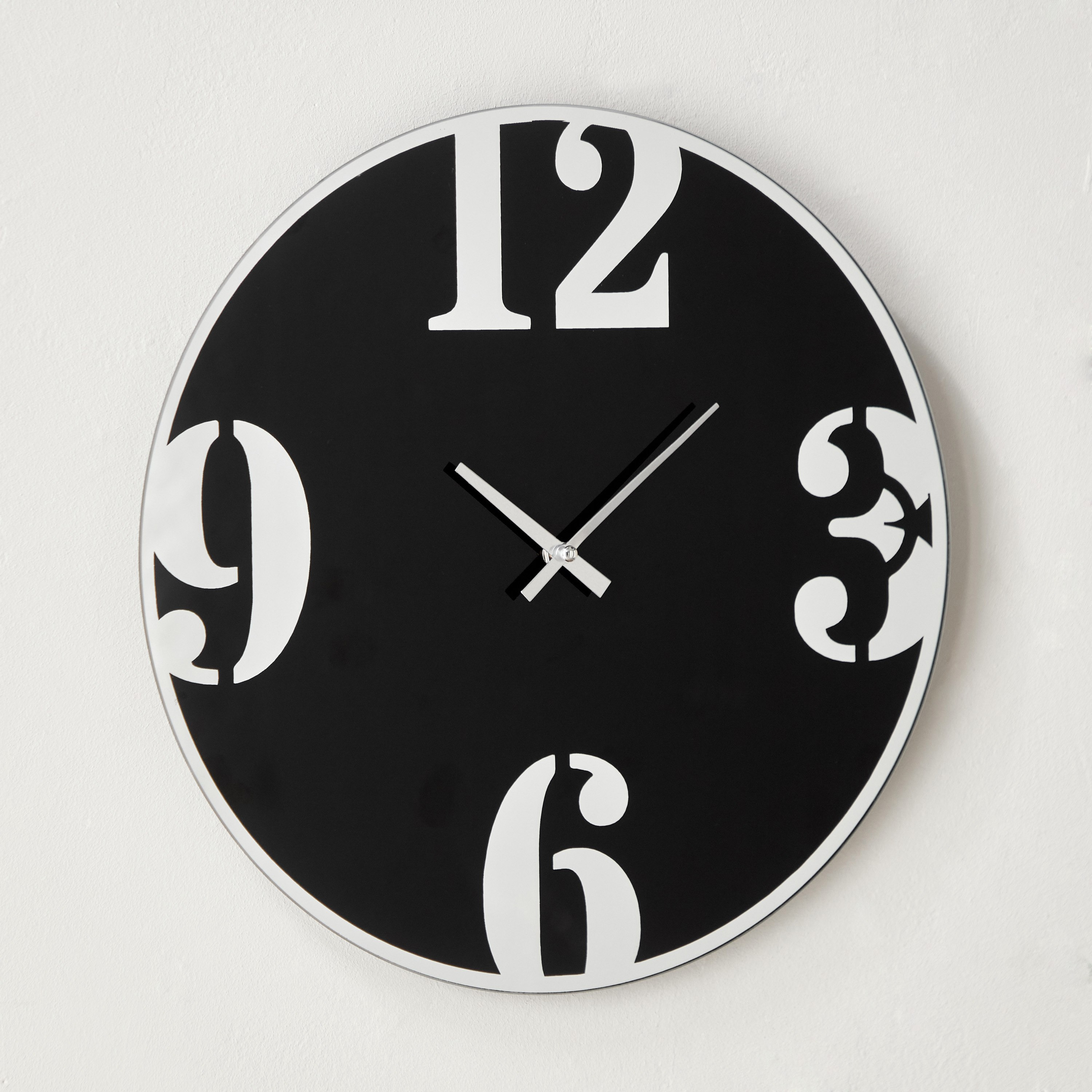 ساعة بزجاج ملون من فيرو- 38x4.5x38 سم-hbxdiningroom-decorandaccessories-clocks-image-1