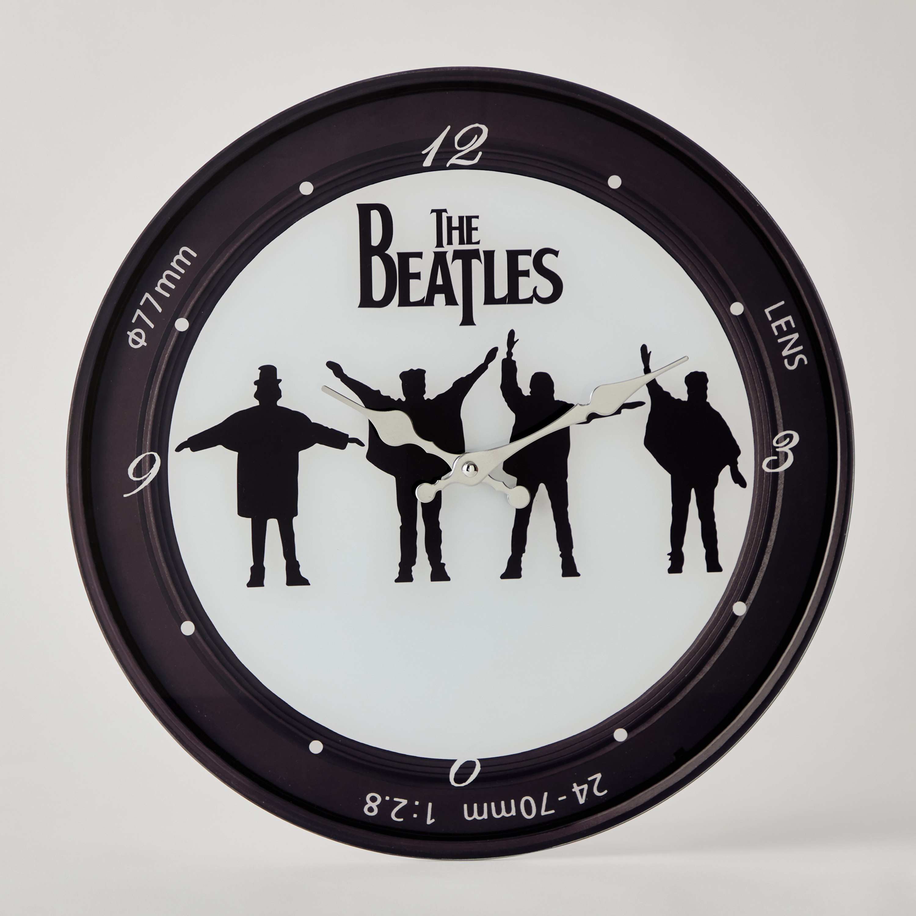 Fero Beatles Tinted Glass Clock - 38x4.5x38 cm-hbxdiningroom-decorandaccessories-clocks-image-5