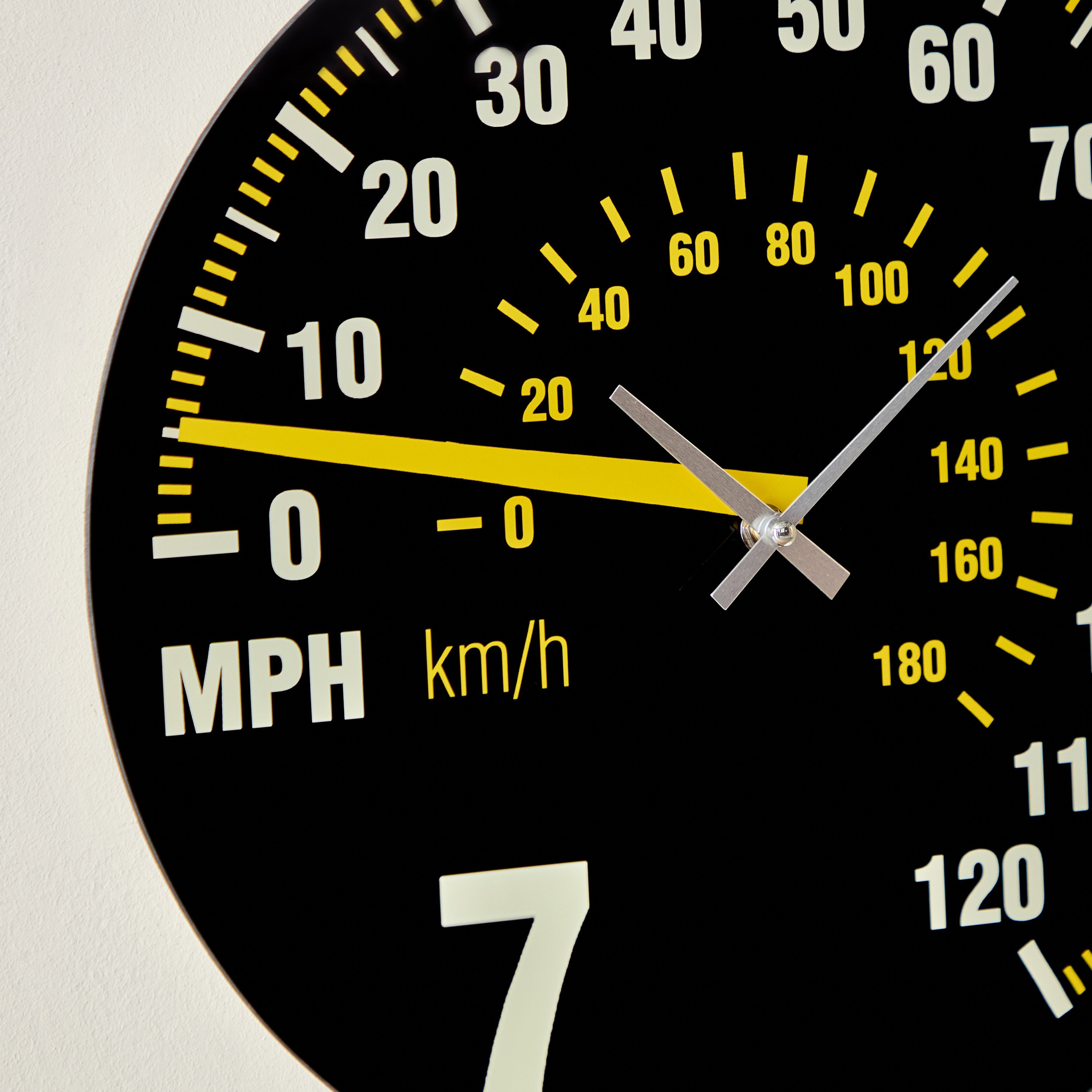 Fero Speedometer Clock with Tinted Glass - 38x4.5x38 cm-hbxdiningroom-decorandaccessories-clocks-image-3