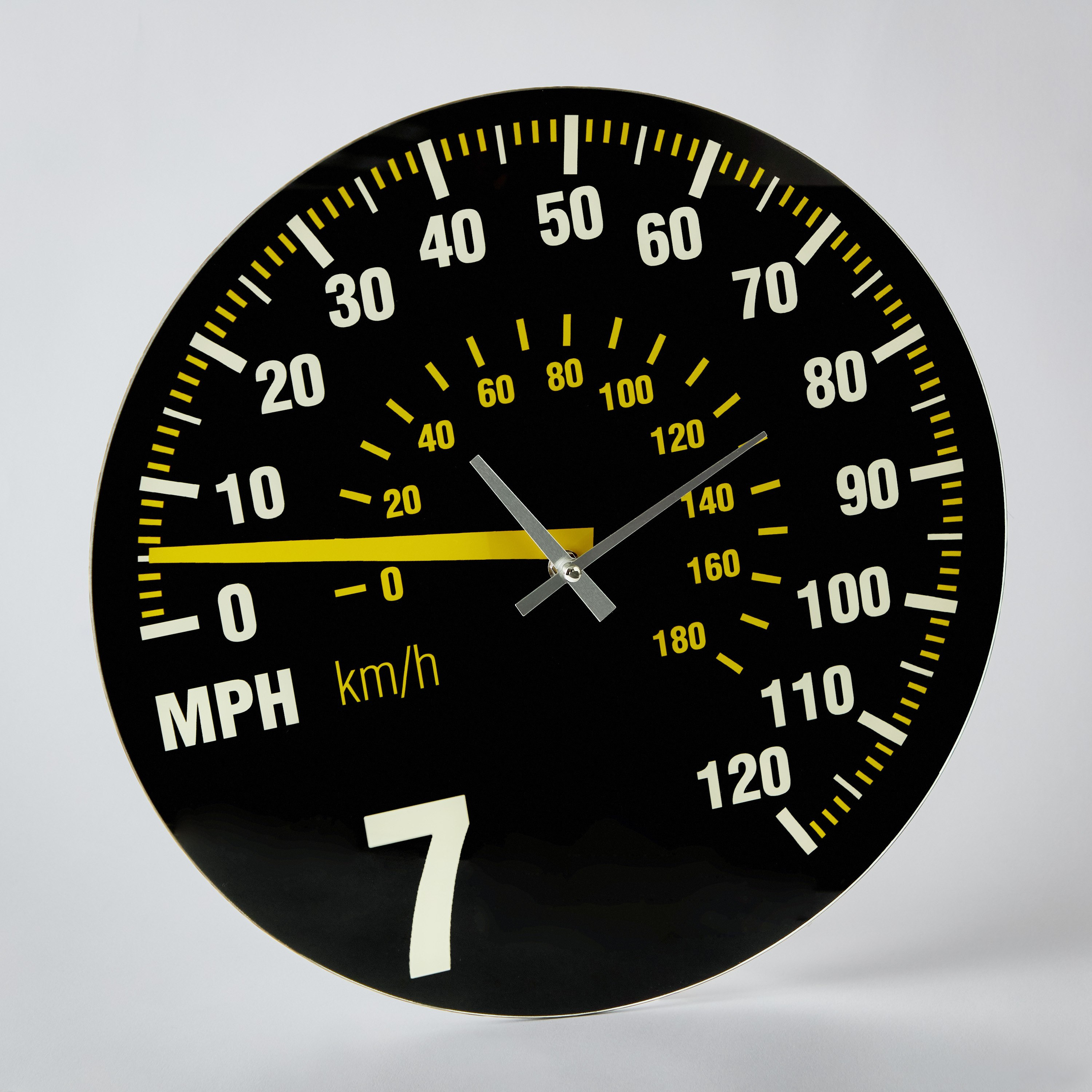 Fero Speedometer Clock with Tinted Glass - 38x4.5x38 cm-hbxdiningroom-decorandaccessories-clocks-image-5