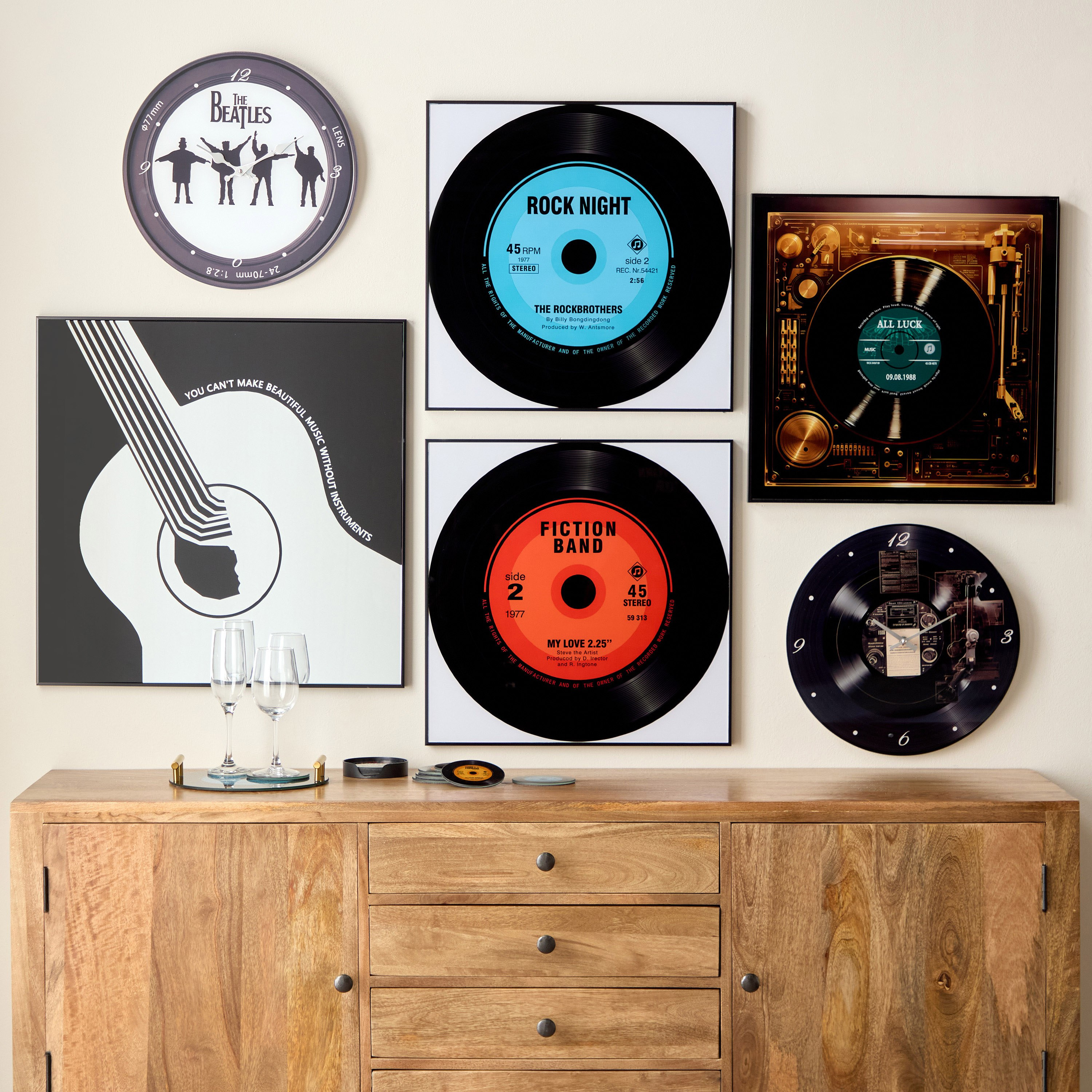 زينة حائط زجاجية بإطار من فيرو - 50x2x50 سم-hbxdiningroom-walldecor-wallart-image-4