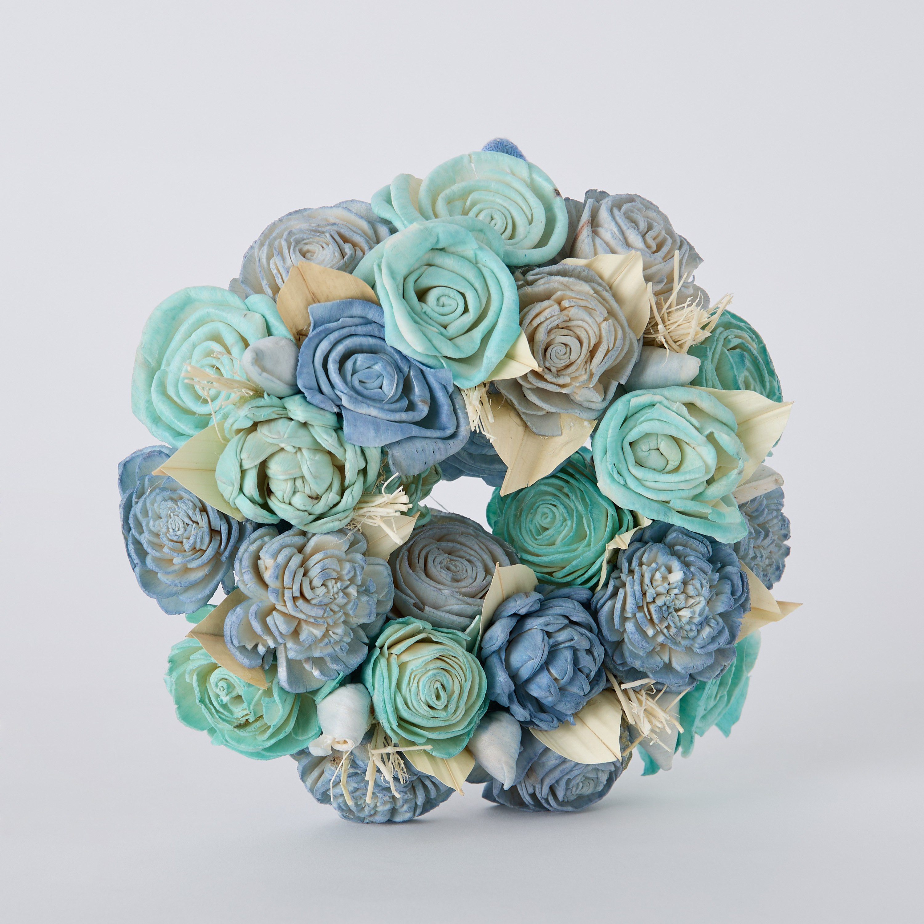 إكليل زهور ميكس سولا من سينا- 18×18×5 سم-hbxdecorandfurnishings-homeaccessories-artificialflowersandplants-image-5