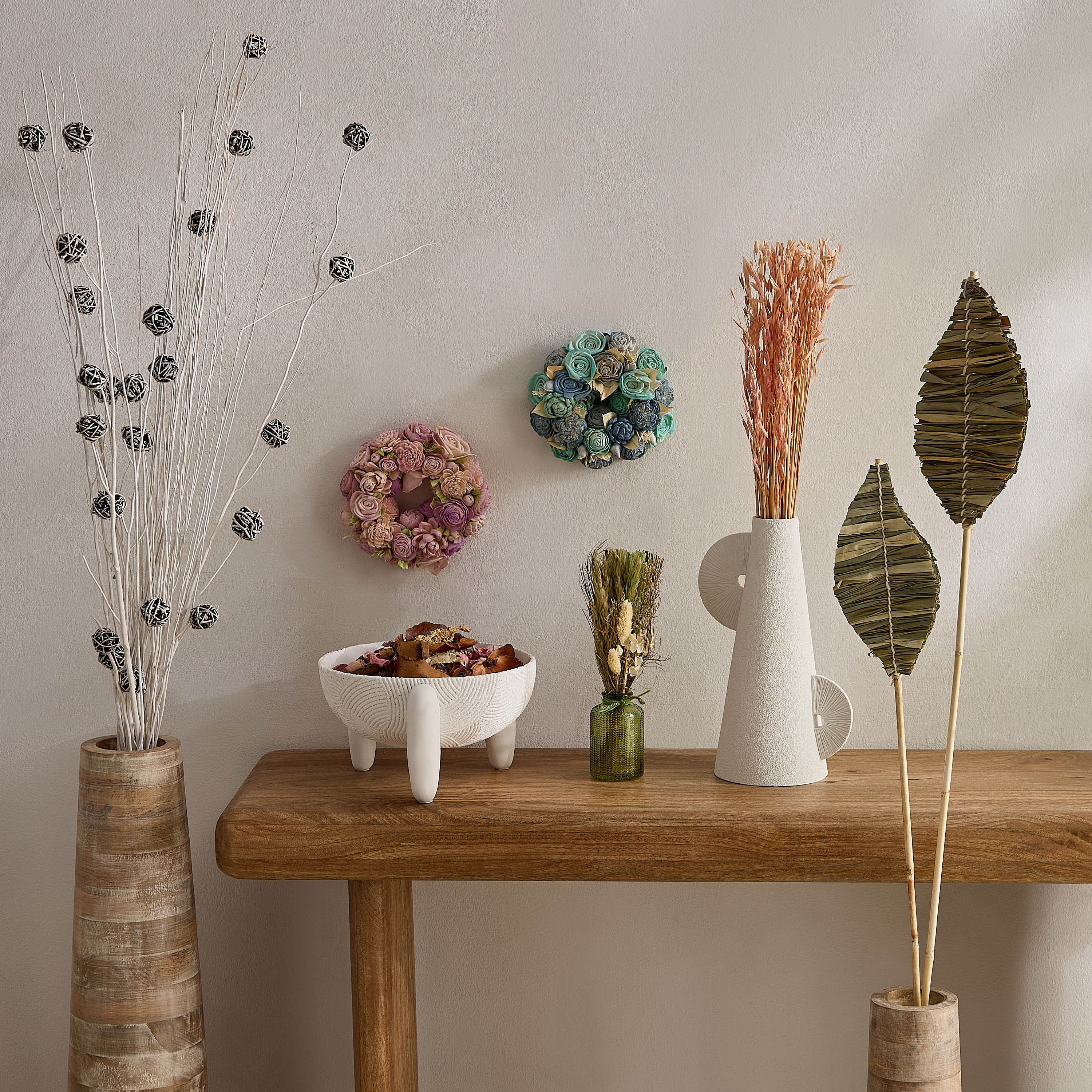 باقة  زهورمن سينا - 9x9x28 سم-hbxdecorandfurnishings-homeaccessories-artificialflowersandplants-image-4