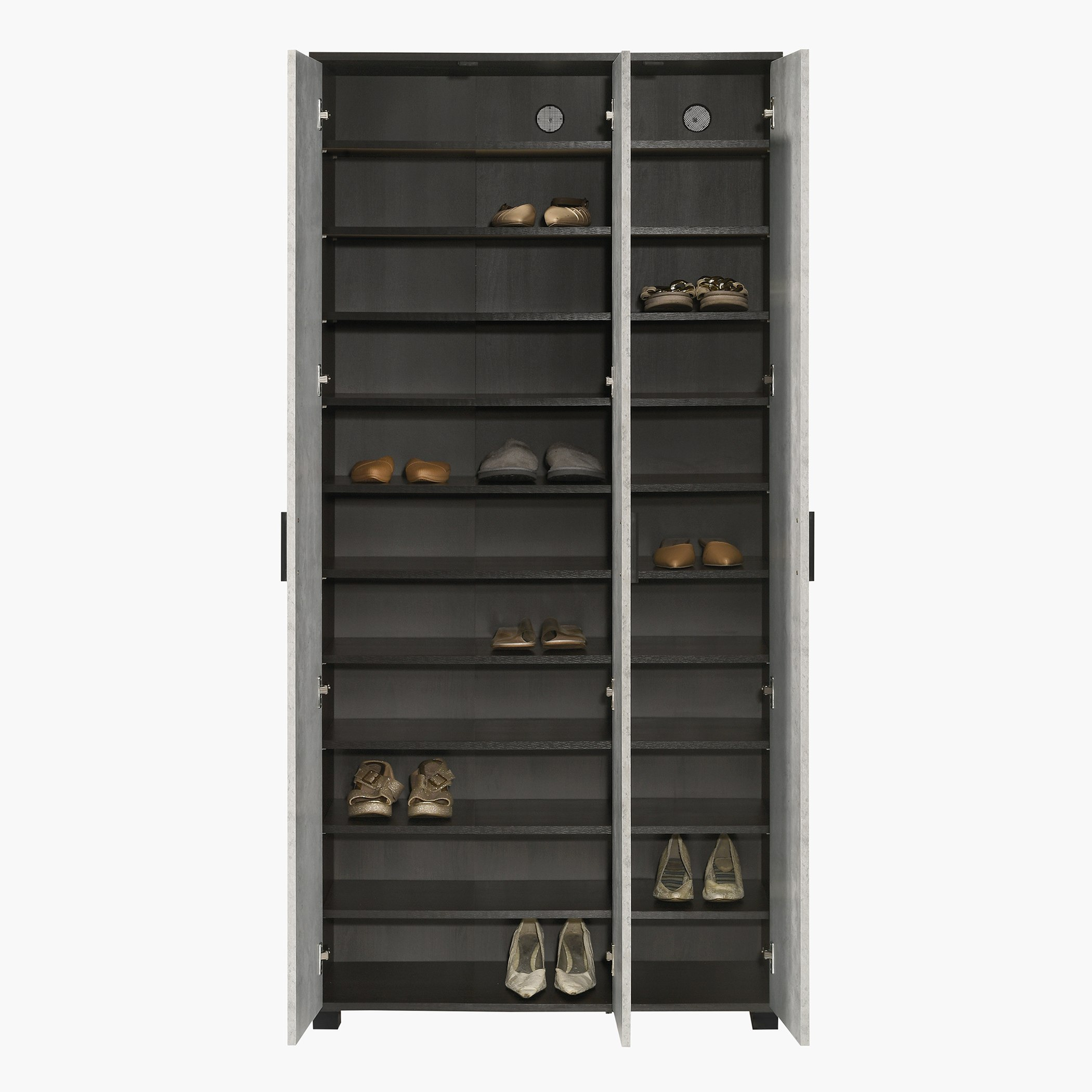 خزانة أحذية طويلة 3 أدراج لـ 44 زوجا من كابري-hbxbedroom-shoecabinetsandracks-image-3