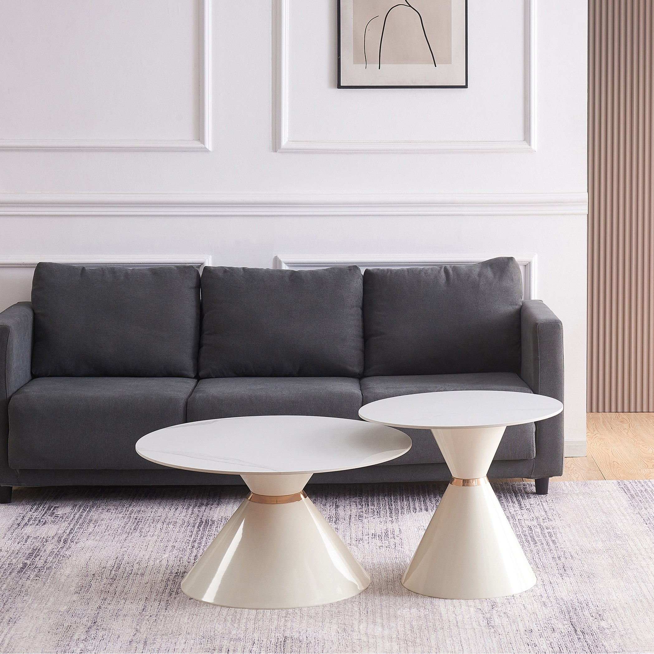 Kettal Sintered Stone Coffee Table -  Set of 2-PROMO_HB_UAE_HBX10_250526-image-1
