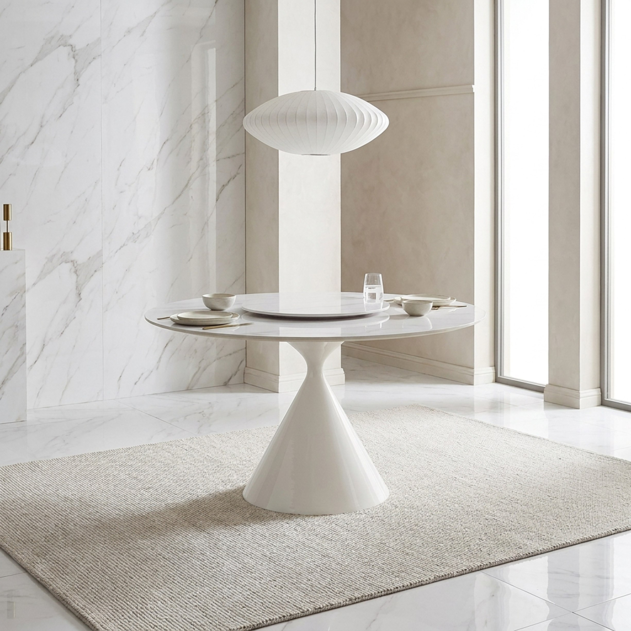 Cypress Round Sintered Stone Top 4-Seater Dining Table with Lazy Susan-PROMO_HB_SA_HBX10_TH1000_NEW_031025-image-1