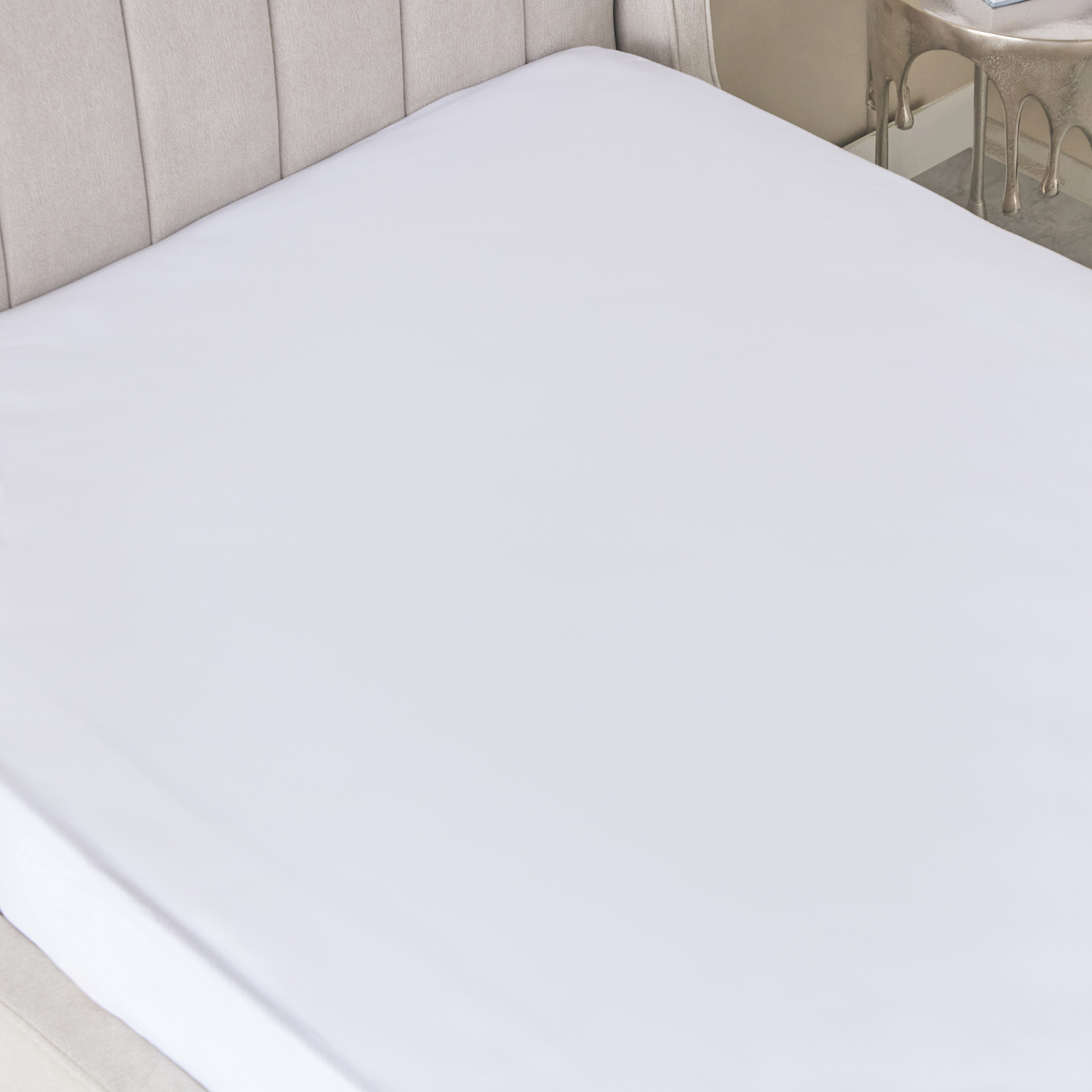 Bristol Polycotton Twin Fitted Sheet - 120x200+25 cm-hbxhomeware-bedding-fittedsheets-image-3
