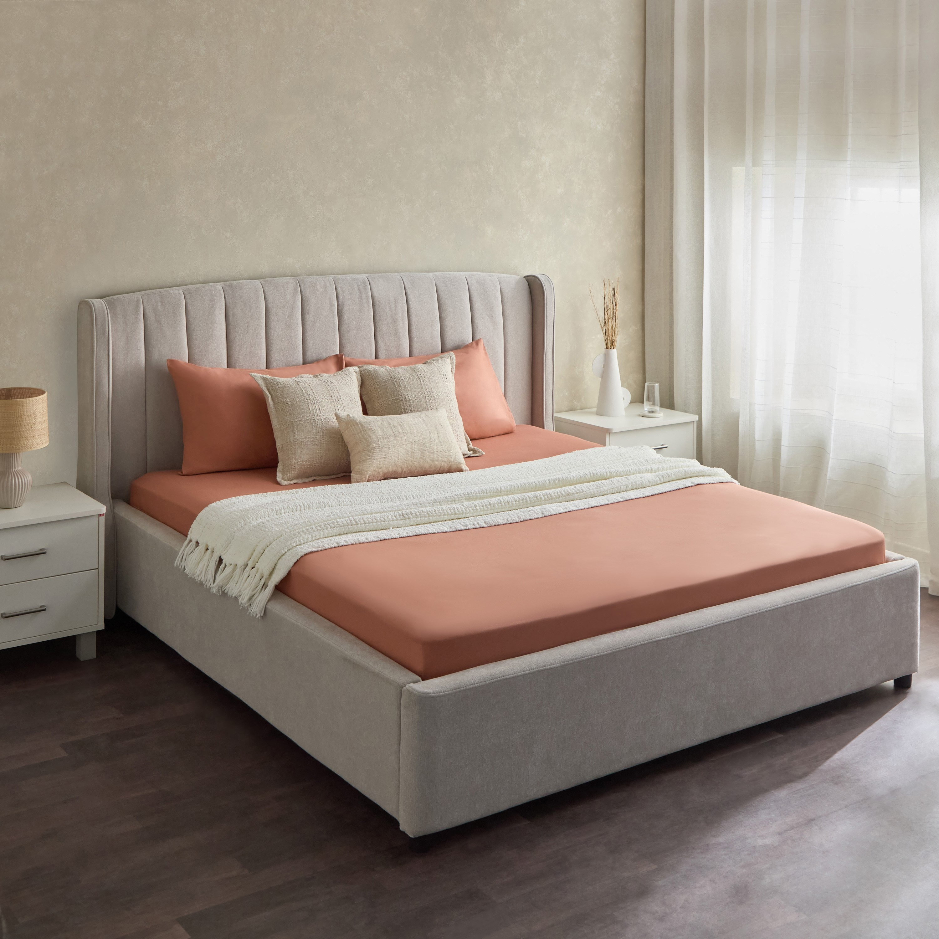 شرشف مطاطي كينج بولي قطن من بريستول - 180x200+25 سم-hbxhomeware-hbxbedroom-image-6