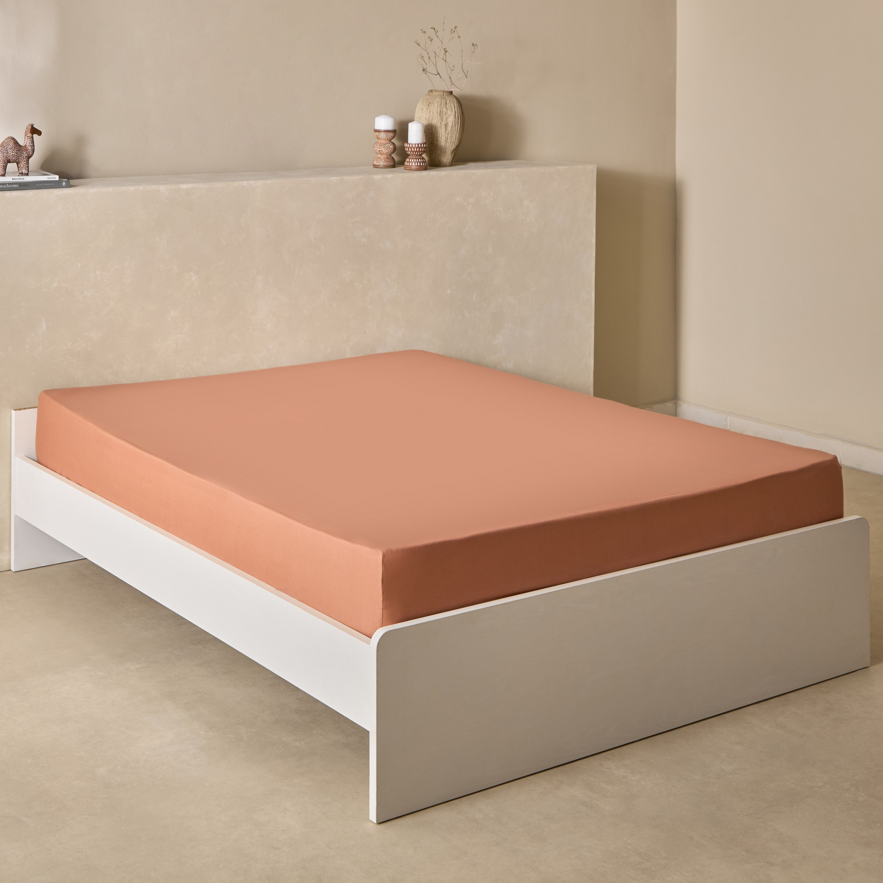 Bristol Polycotton Double Fitted Sheet - 140x200+25 cm-hbxhomeware-hbxbedroom-image-2