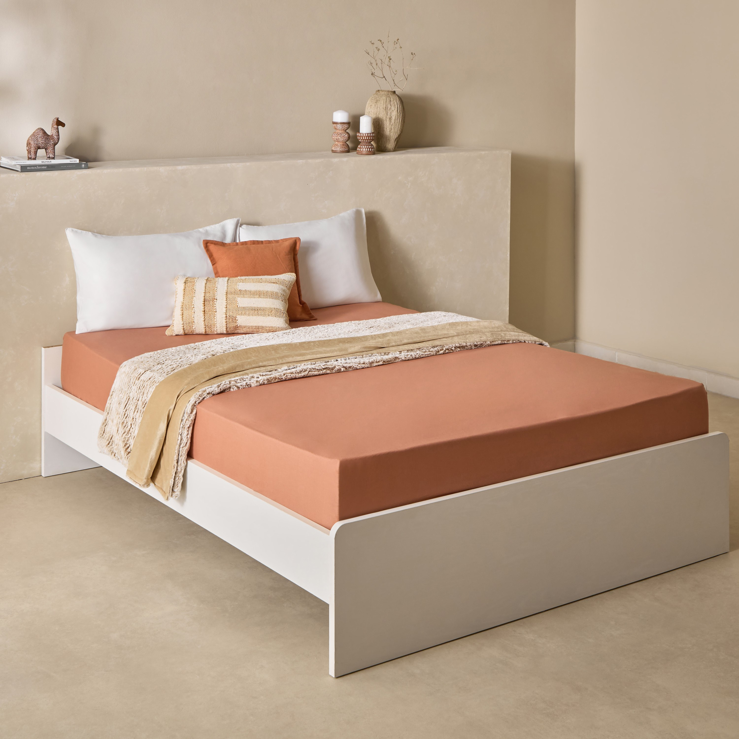Bristol Polycotton Double Fitted Sheet - 140x200+25 cm-hbxhomeware-hbxbedroom-image-8