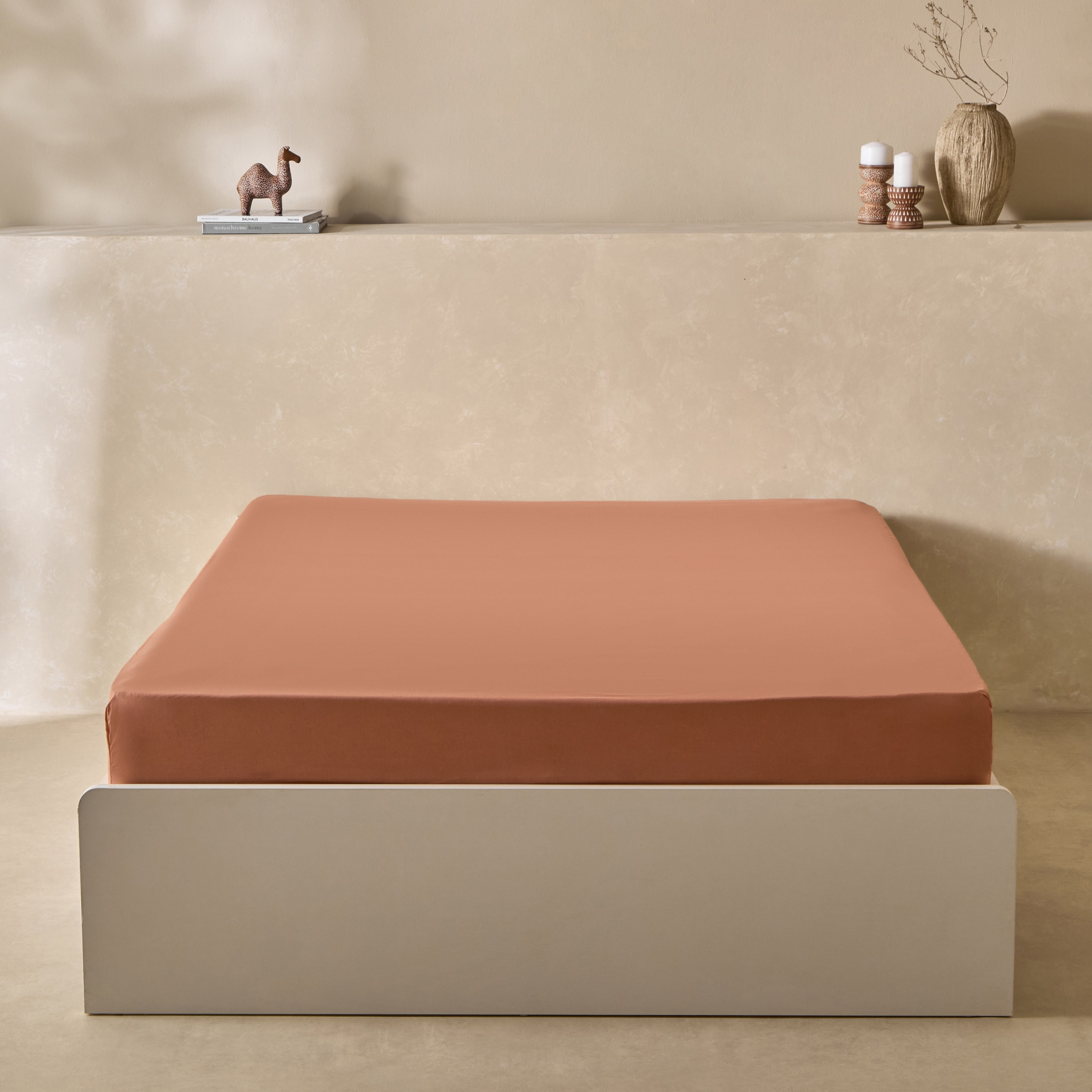 شرشف مطّاطي كوين بولي قطن أوليمبك من بريستول - 160x200+25 سم-hbxhomeware-hbxbedroom-image-3