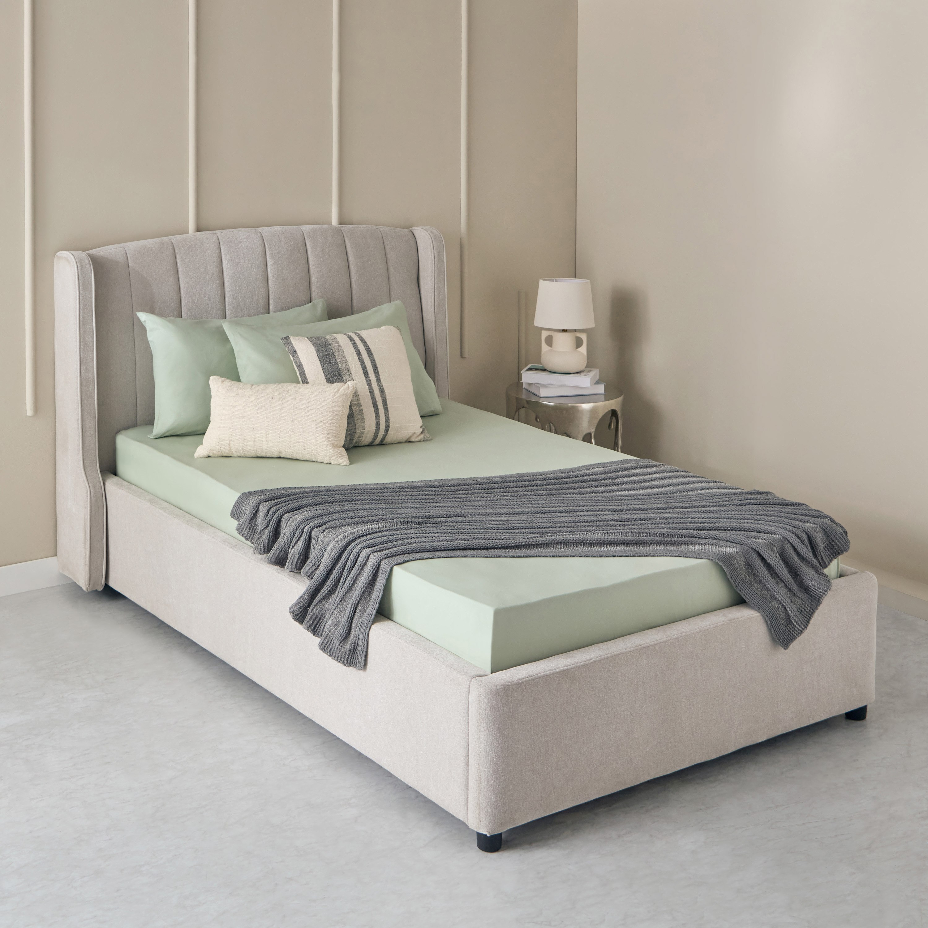 شرشف مطاطي توين بولي قطن من بريستول - 120x200+25 سم-hbxhomeware-hbxbedroom-image-6