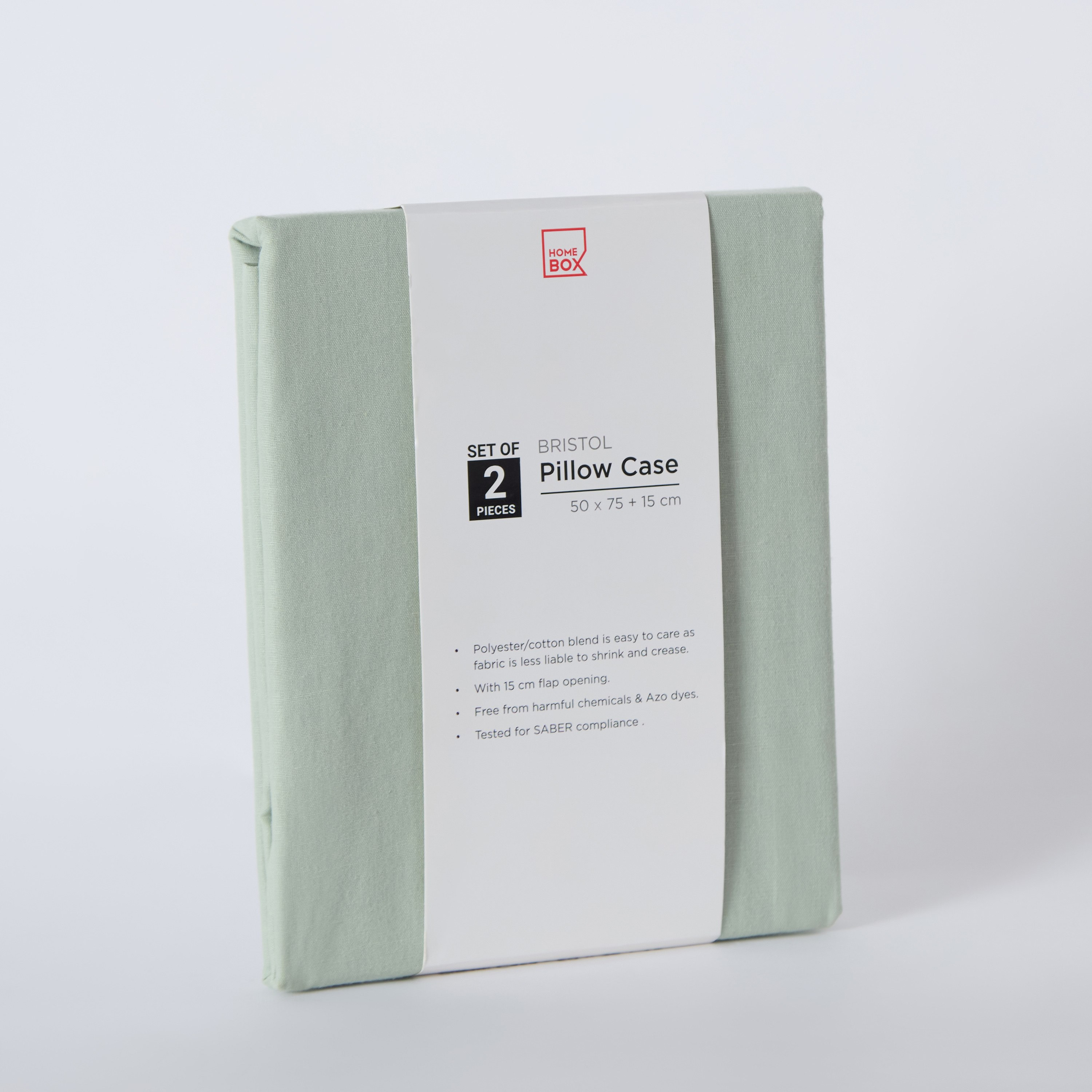 طقم غطاء وسادة بولي قطن قطعتين من بريستول - 50x75 سم-hbxhomeware-hbxbedroom-image-7
