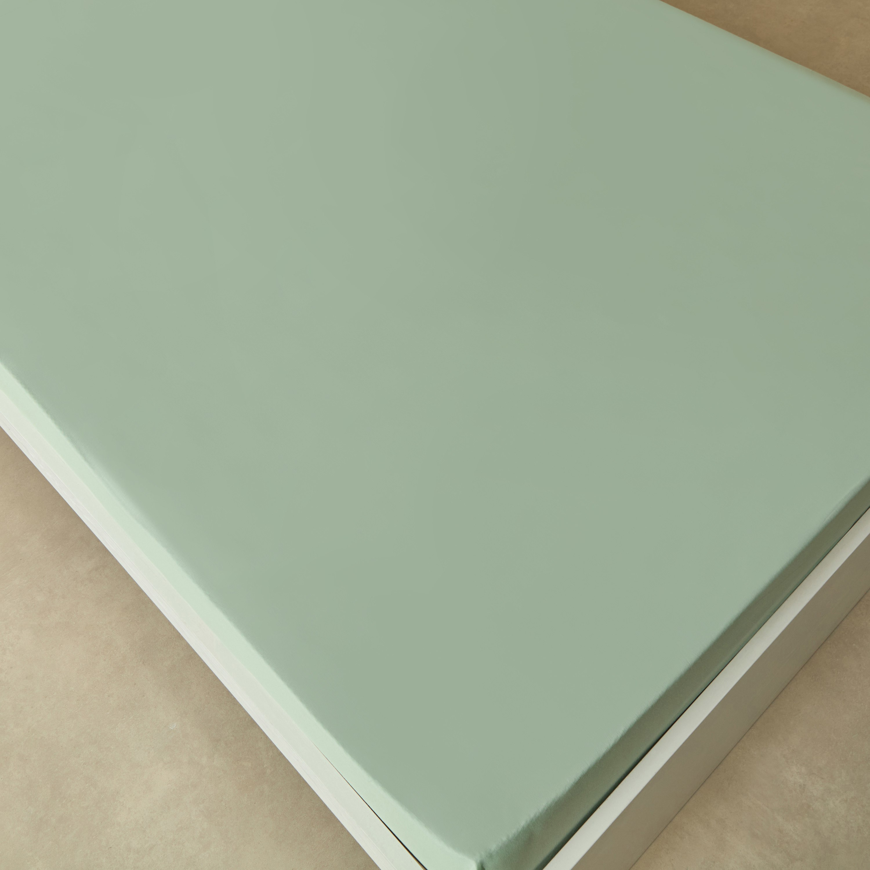 شرشف مطاطي مزدوج بولي قطن من بريستول - 140x200+25 سم-hbxhomeware-hbxbedroom-image-4
