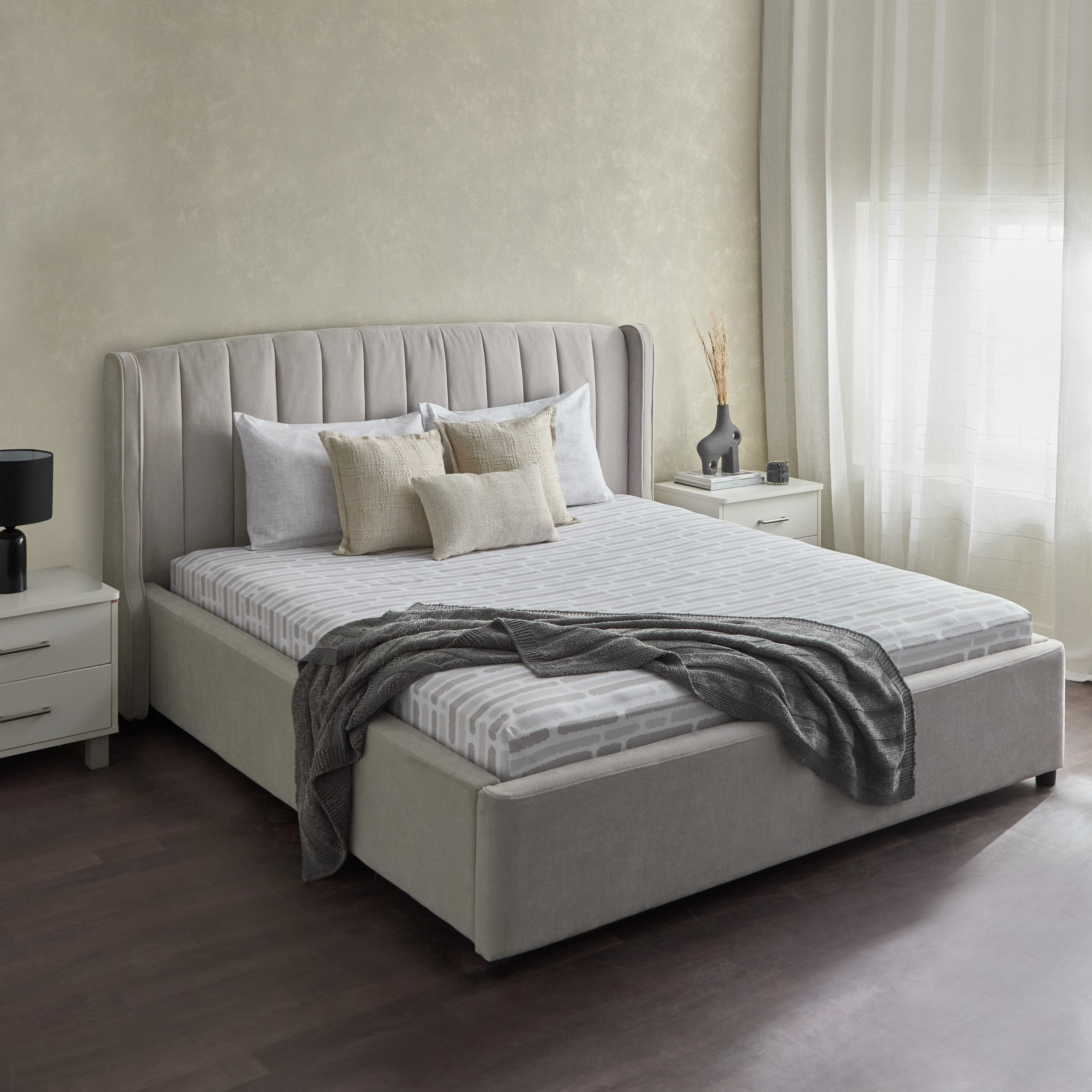 شرشف مسطح كينج بولي قطن باري من ألبانيا - 240x260 سم-hbxhomeware-hbxbedroom-image-6