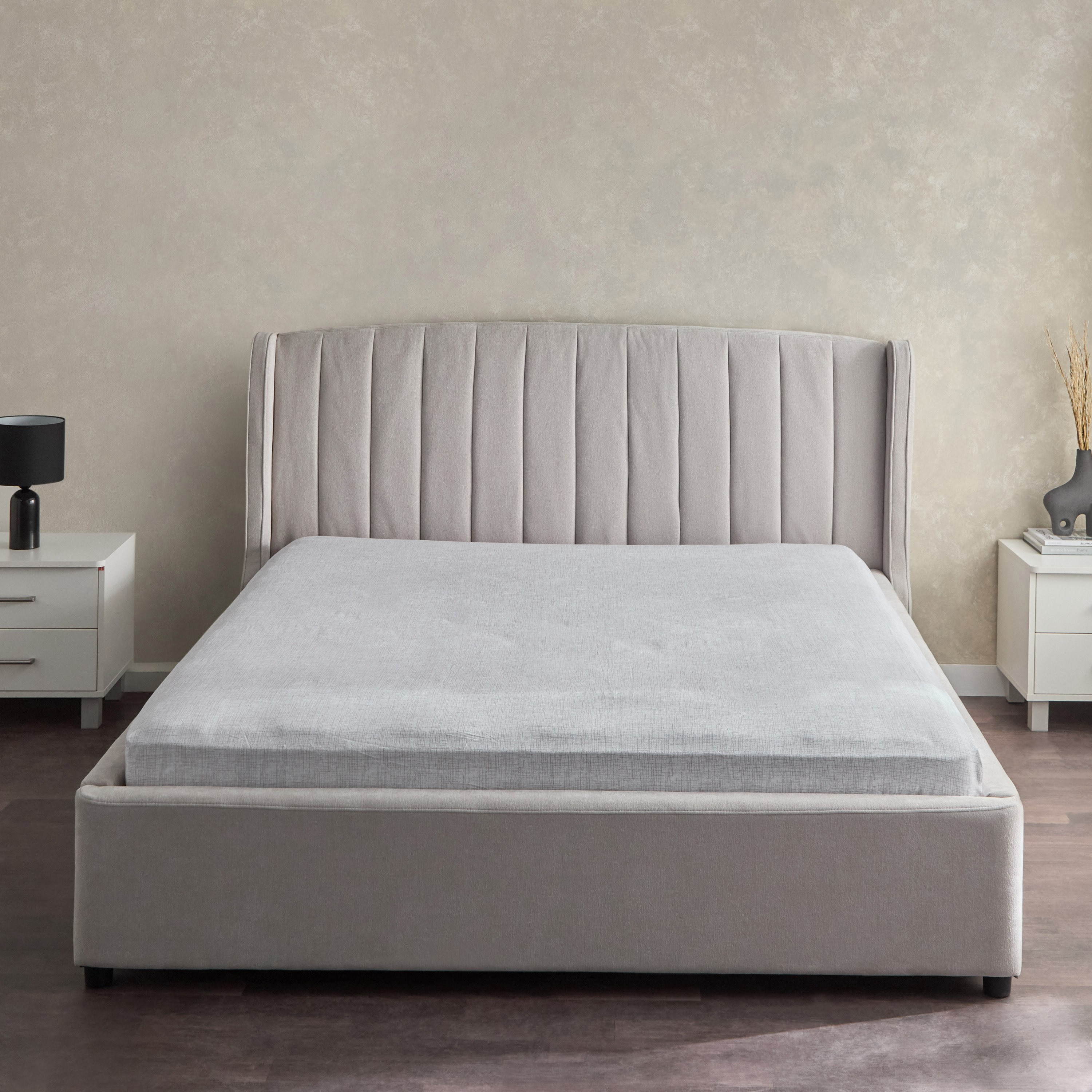 Albania Bari Polycotton King Fitted Sheet - 180x200+25 cm-hbxhomeware-hbxbedroom-image-3