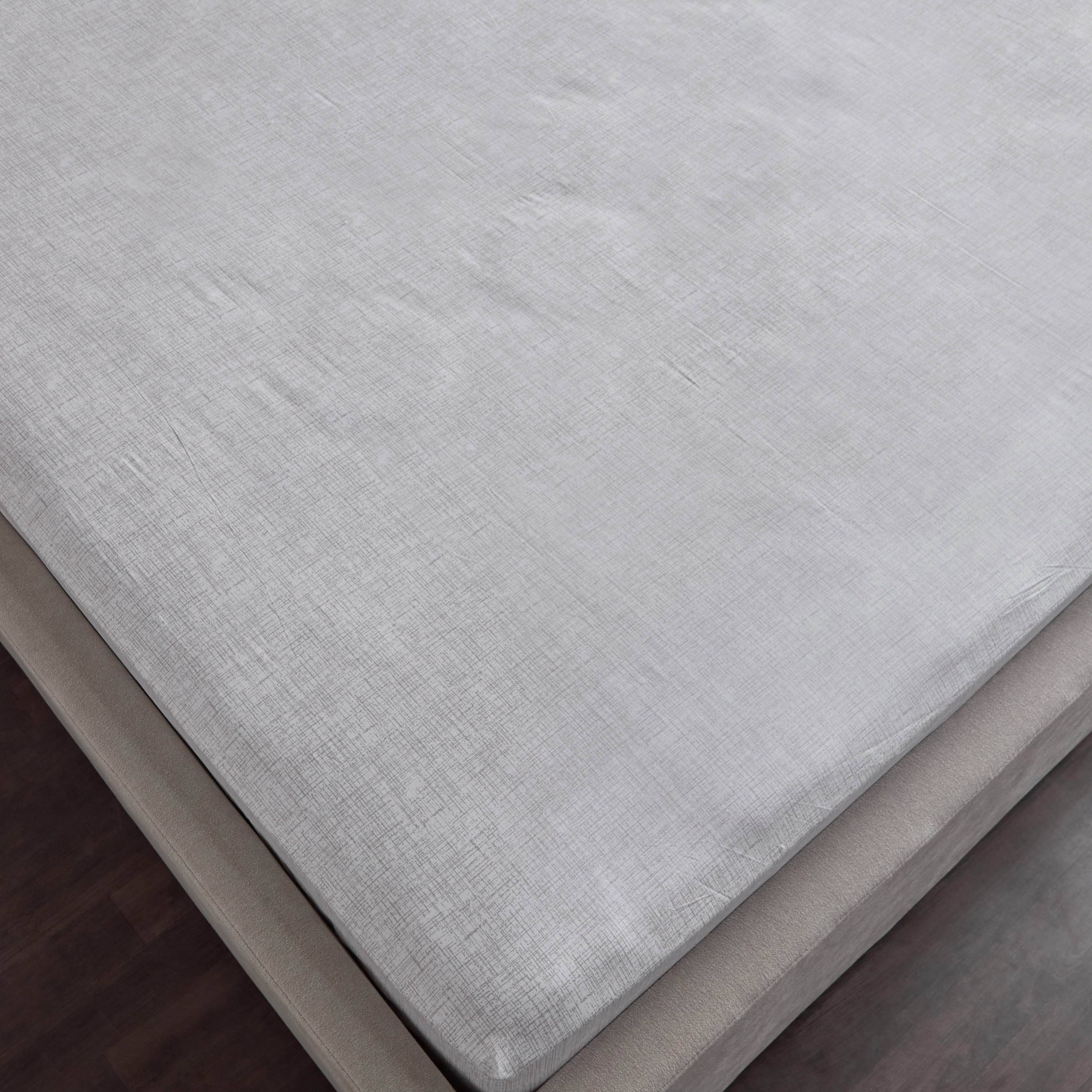 Albania Bari Polycotton King Fitted Sheet - 180x200+25 cm-hbxhomeware-hbxbedroom-image-4