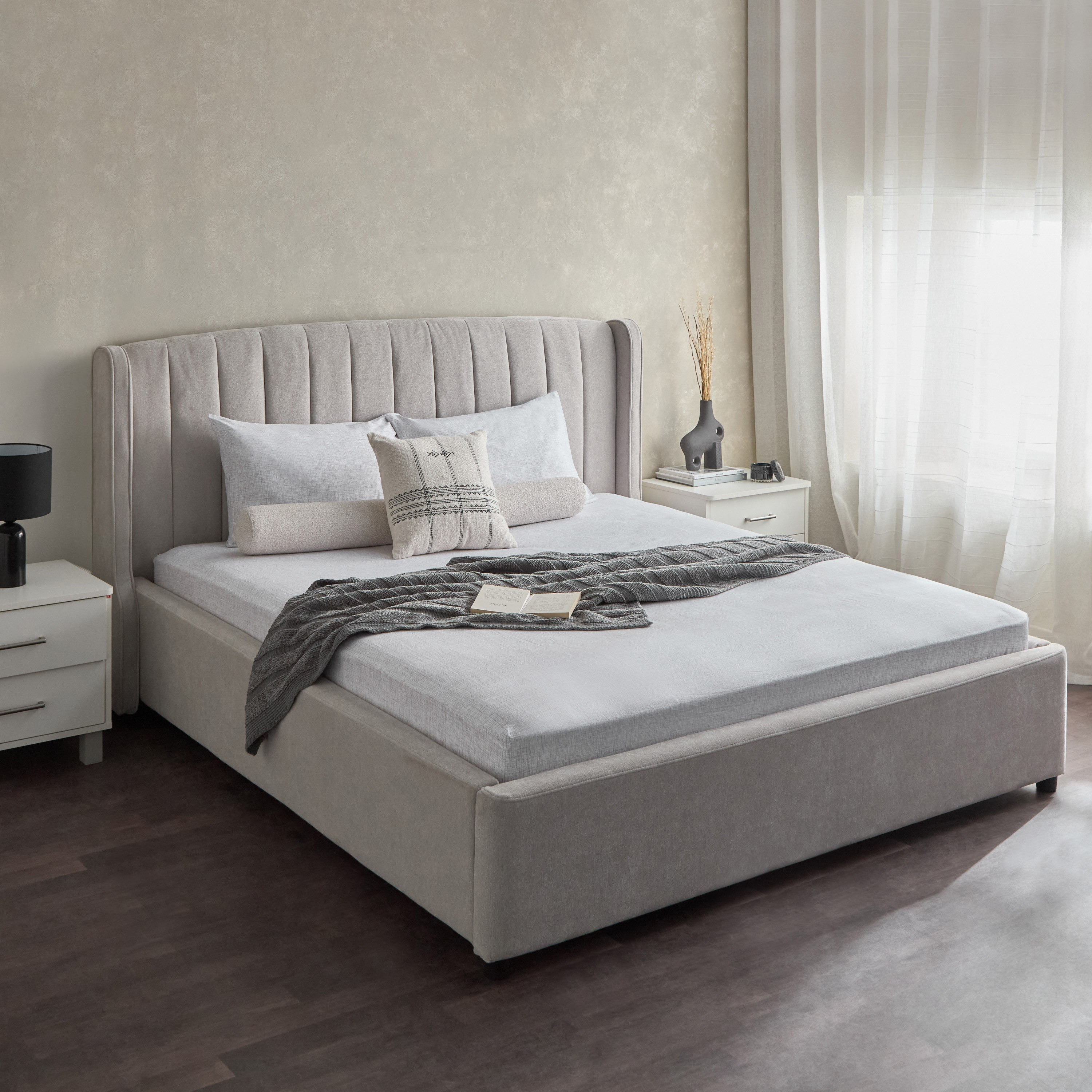 Albania Bari Polycotton King Fitted Sheet - 180x200+25 cm-hbxhomeware-hbxbedroom-image-6