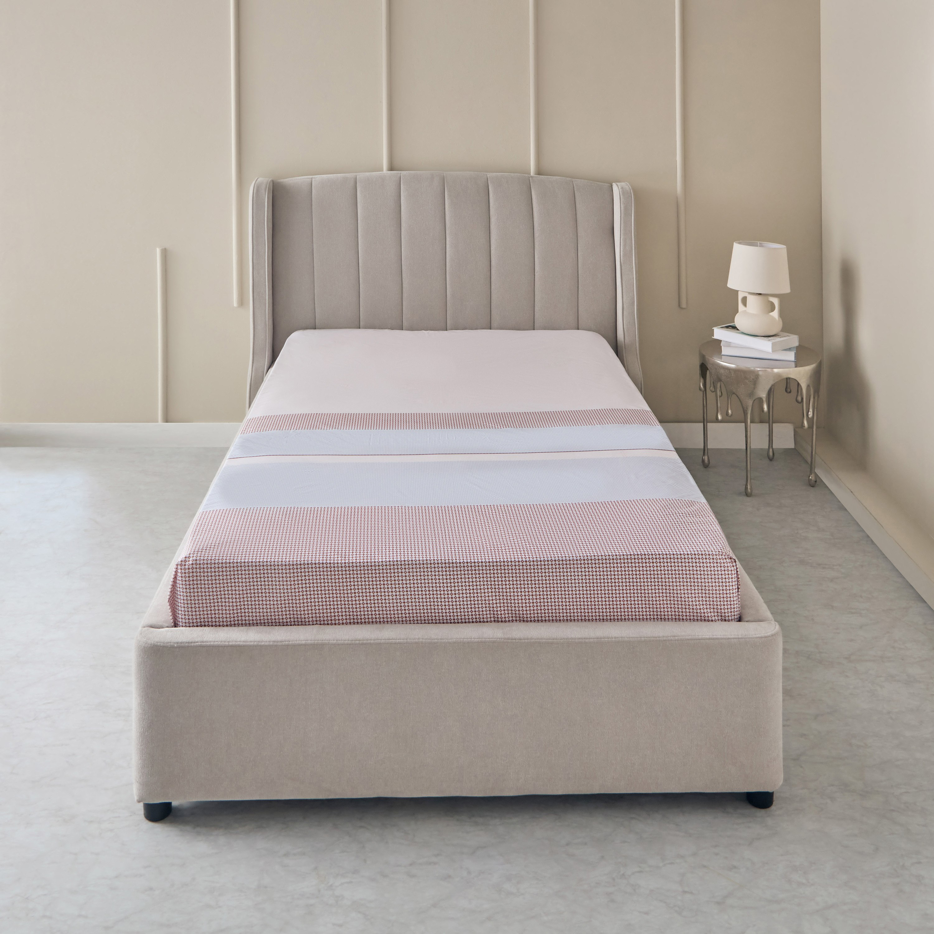شرشف مسطح توين بولي قطن جينوا من ألبانيا - 170x260 سم-hbxhomeware-hbxbedroom-image-2