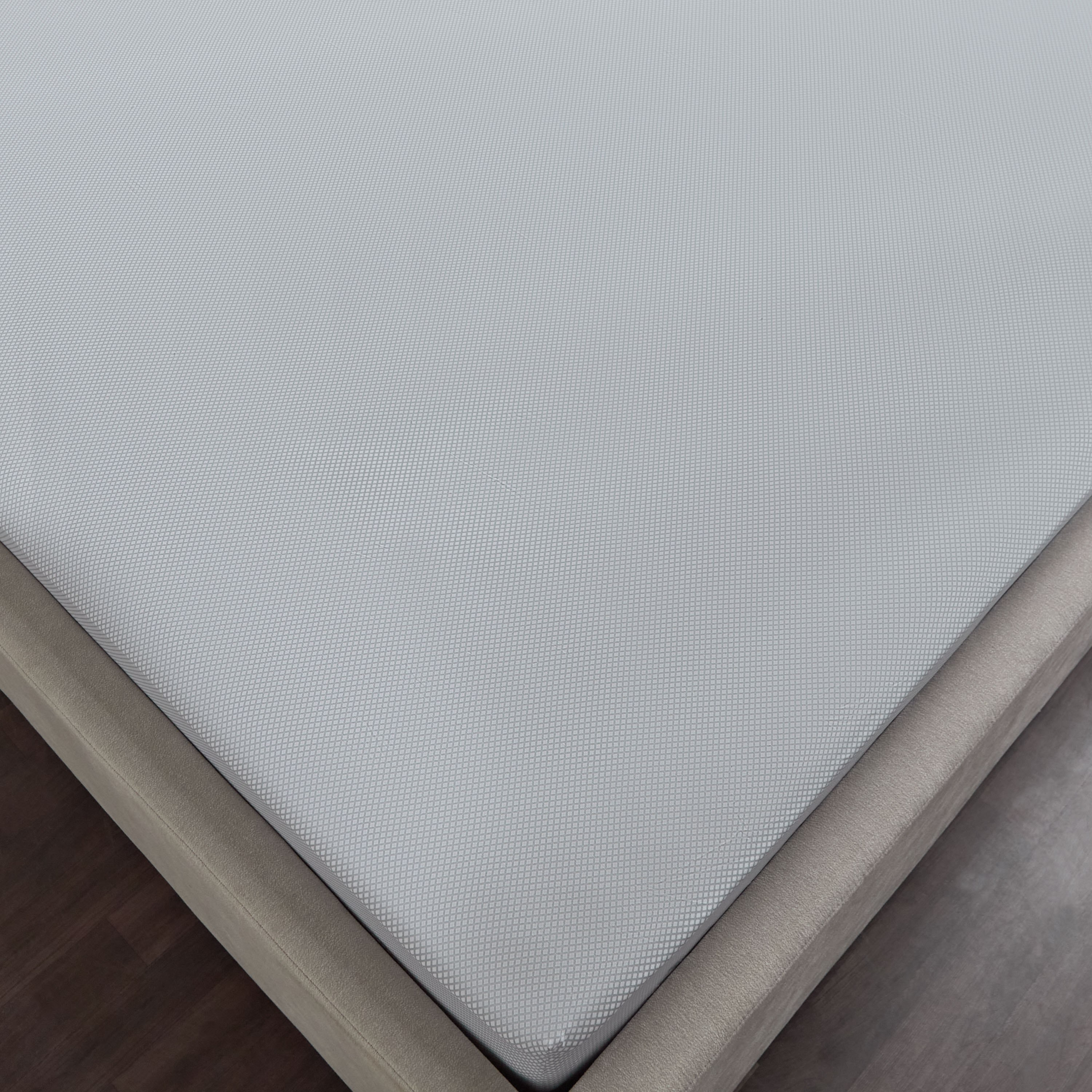 شرشف مطاطي كينج بولي قطن جينوا من ألبانيا - 180x200+25 سم-hbxhomeware-bedding-fittedsheets-image-3