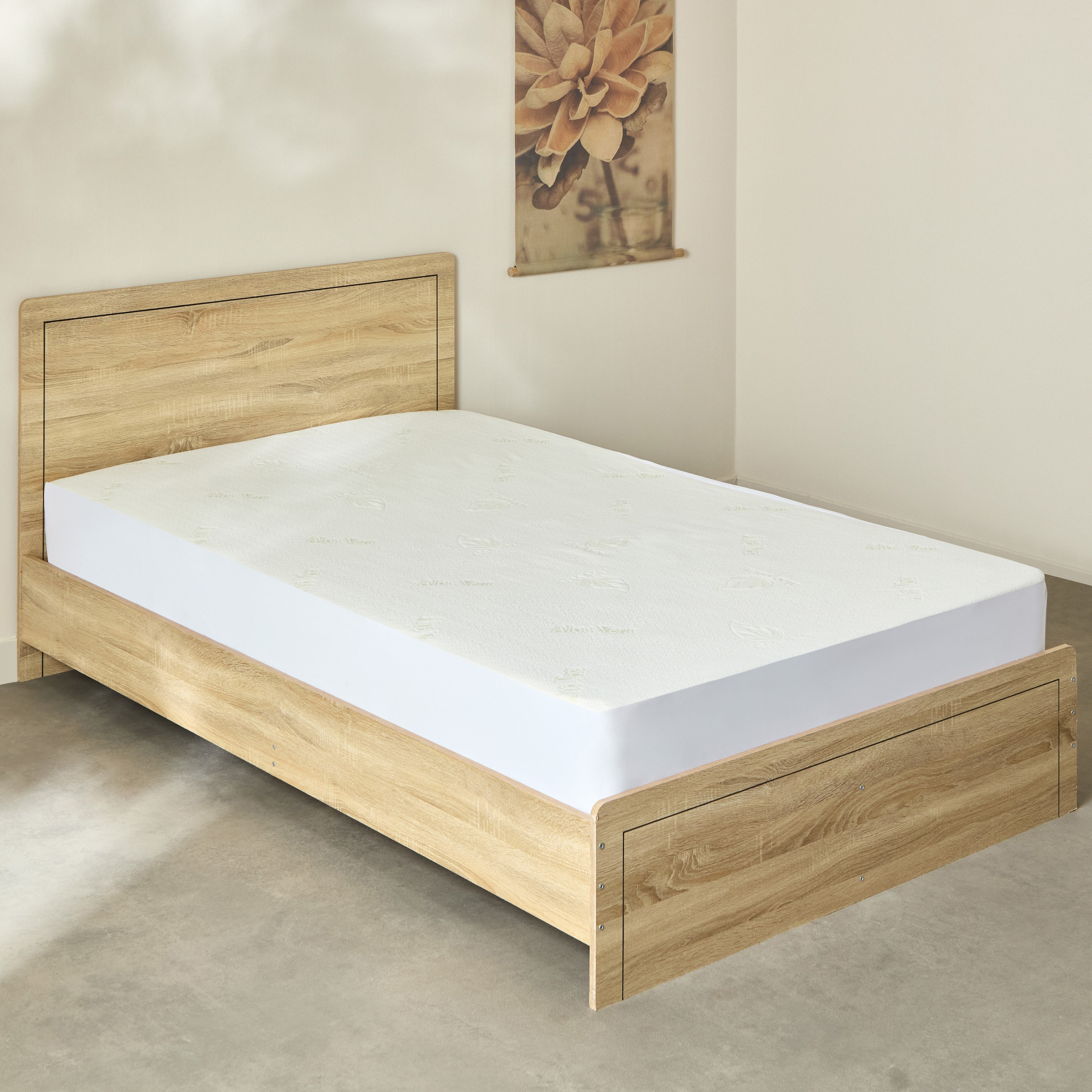 واقي مرتبة مزدوجة مقاوم للماء من ألوفيرا - 120×200+33 سم-hbxhomeware-hbxdecorandfurnishings-image-1