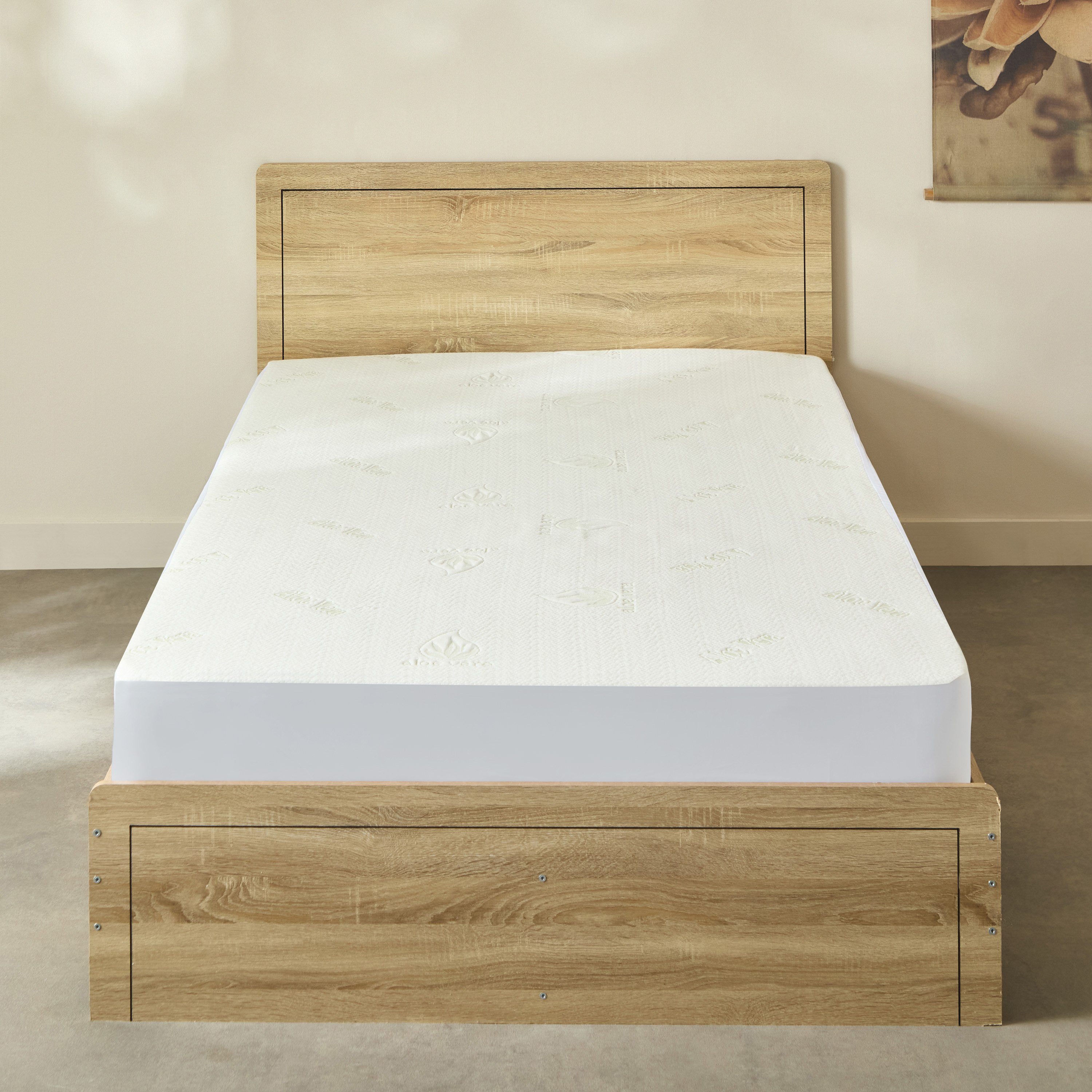 واقي مرتبة مزدوجة مقاوم للماء من ألوفيرا - 120×200+33 سم-hbxhomeware-hbxdecorandfurnishings-image-2