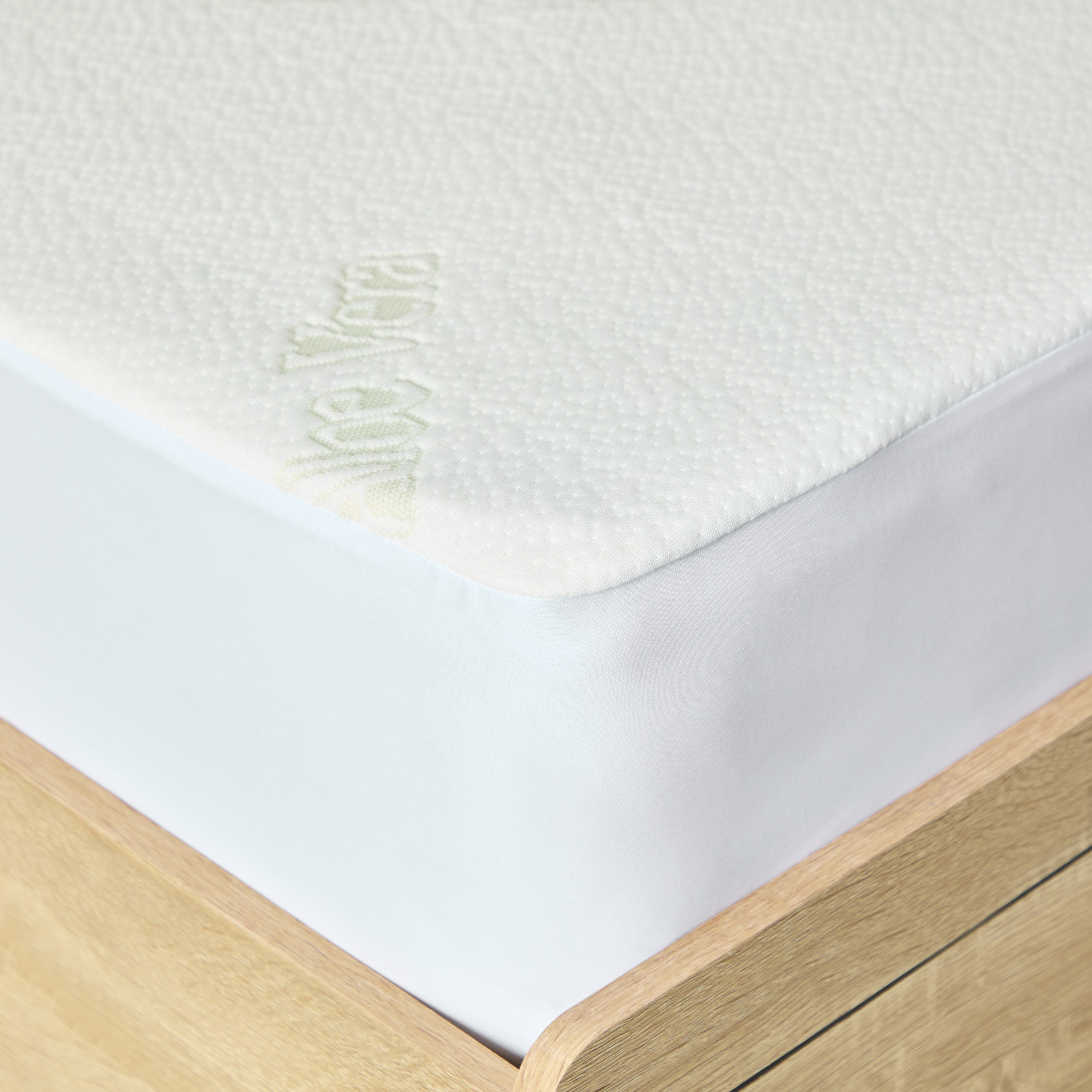 واقي مرتبة مزدوجة مقاوم للماء من ألوفيرا - 120×200+33 سم-hbxhomeware-hbxdecorandfurnishings-image-4
