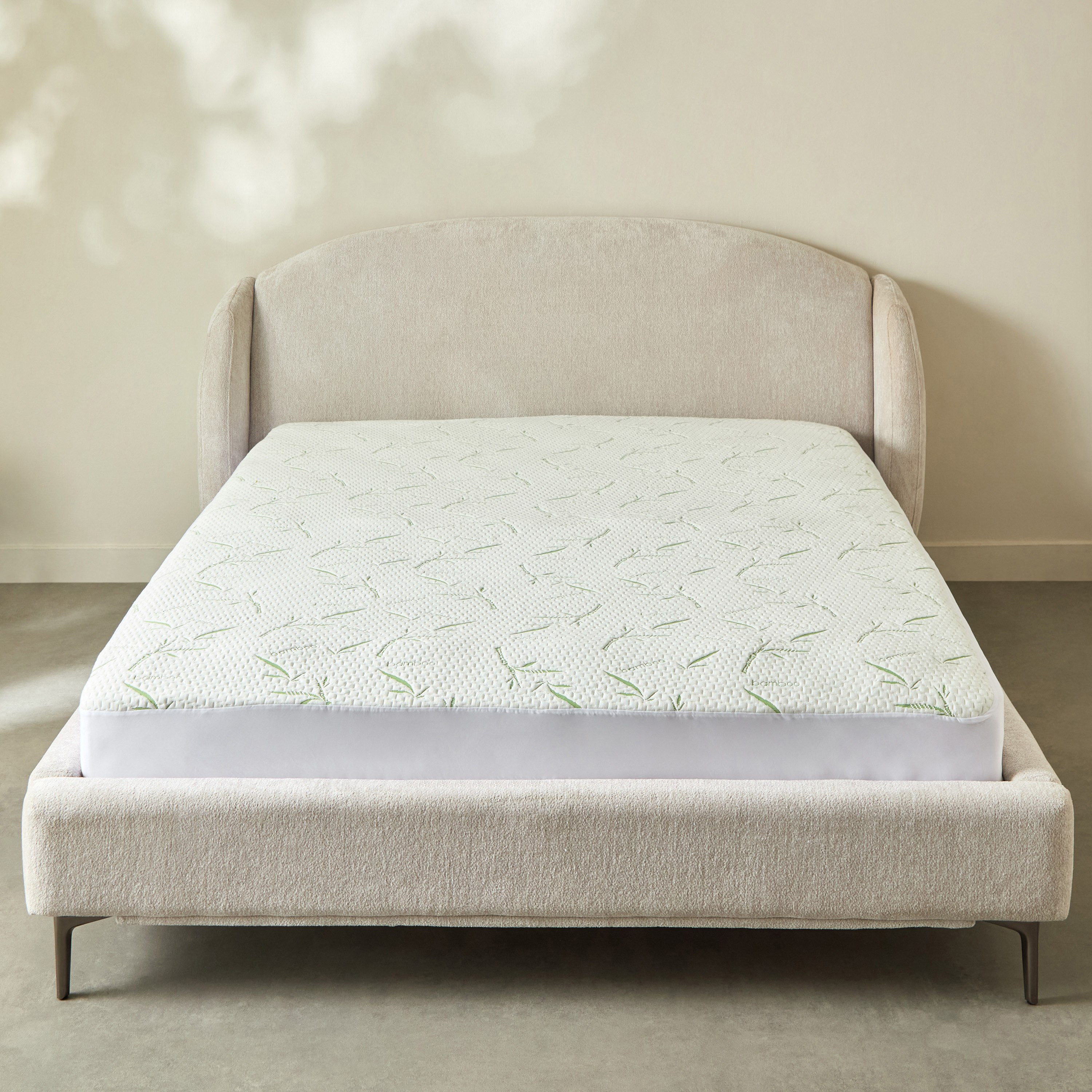 Bamboo Waterproof Olympic Queen Mattress Protector - 160X200+33 cm-hbxhomeware-hbxdecorandfurnishings-image-2