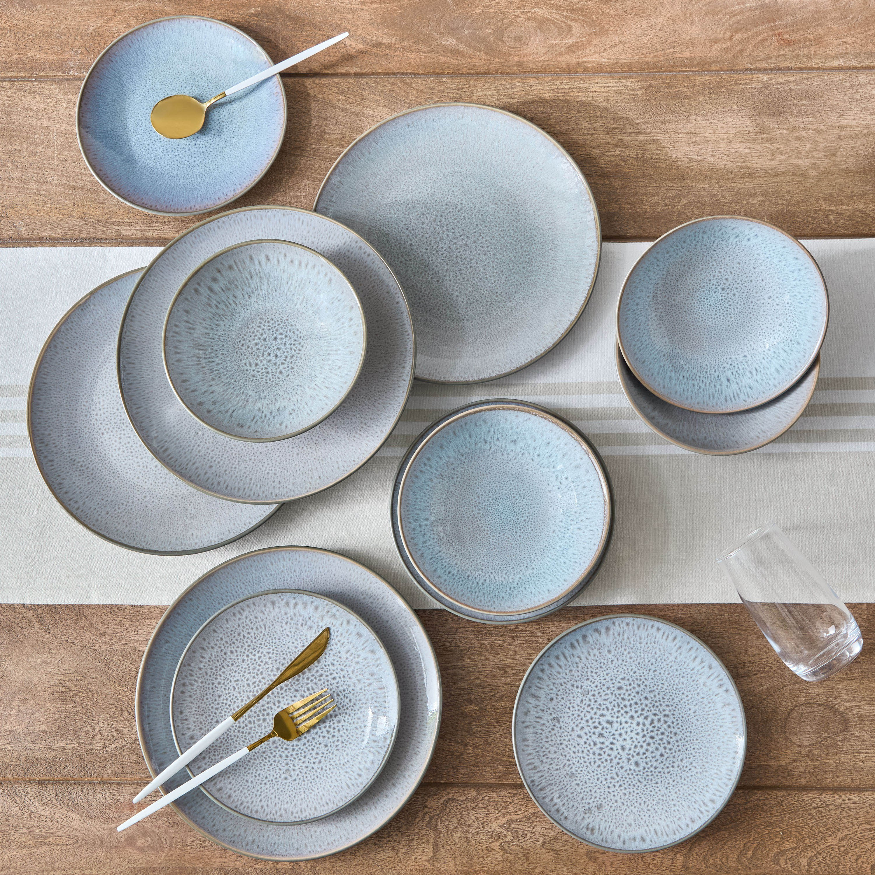 طقم عشاء 12 قطعة من الخزف الحجري من ساج - 4 أشخاص-hbxhomeware-hbxkitchen-image-1