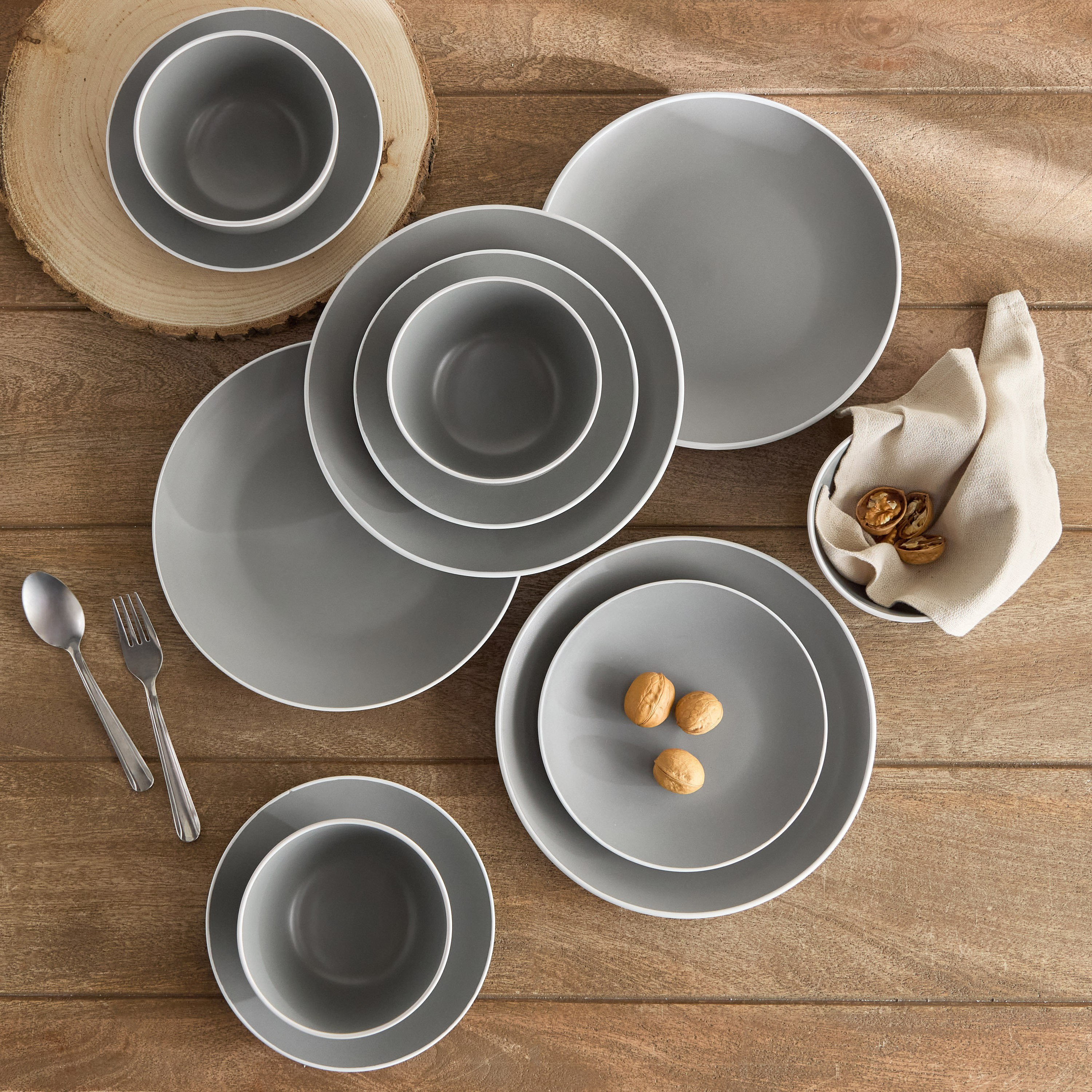 طقم عشاء 12 قطعة من الخزف الحجري من نيكو - 4 أشخاص-hbxhomeware-hbxkitchen-image-1