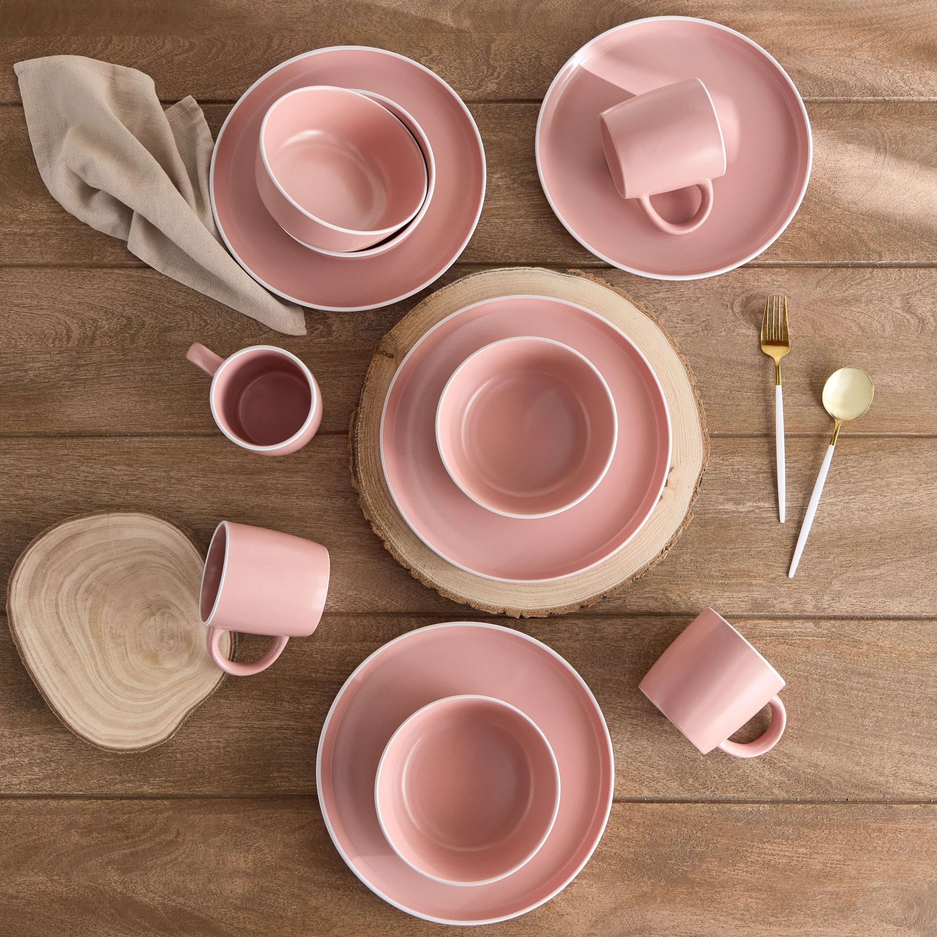 طقم عشاء 12 قطعة من الخزف الحجري من أورا - 4 أشخاص-hbxhomeware-hbxkitchen-image-1