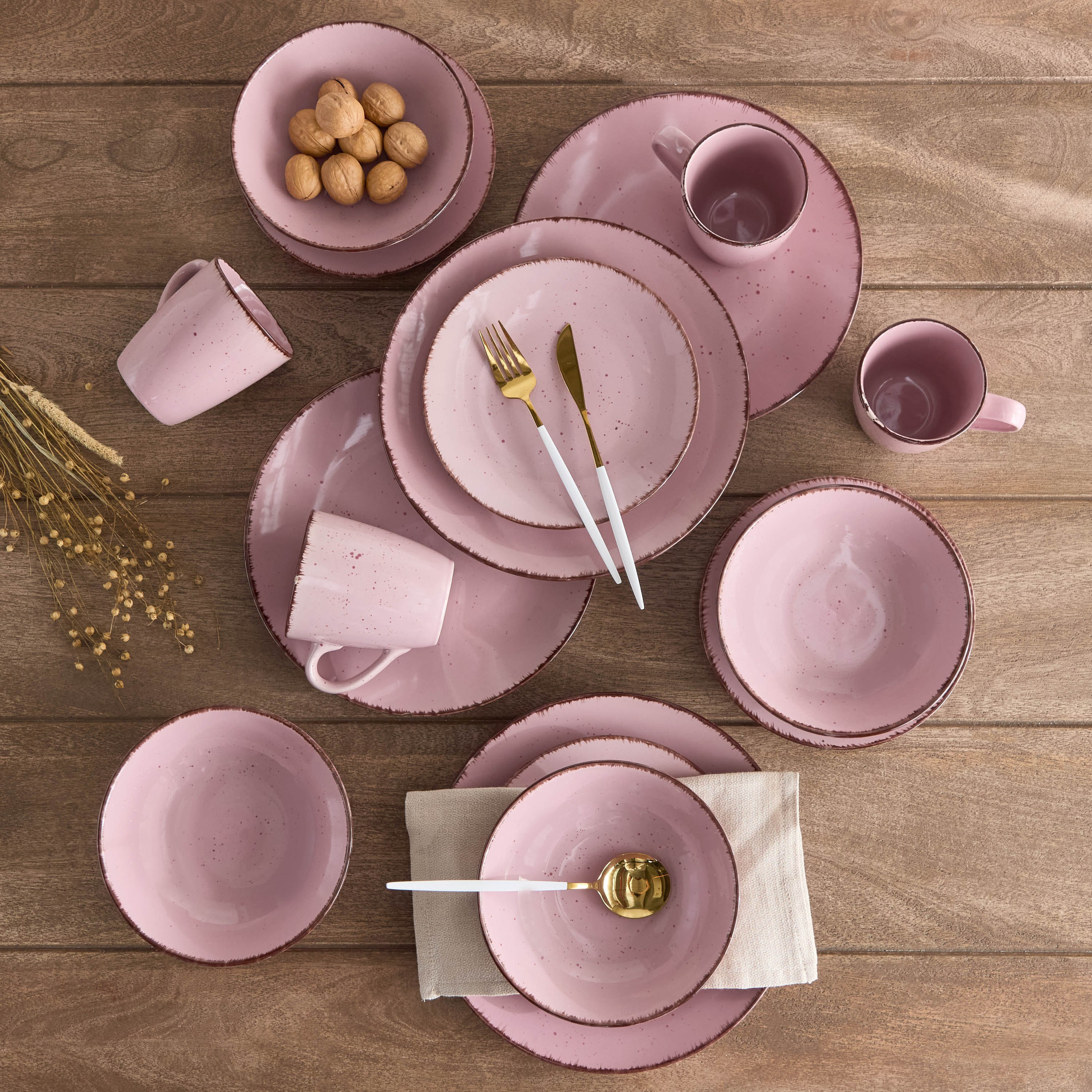 Stoneware 16-Piece Dinner Set - Serves 4-hbxhomeware-hbxkitchen-image-1