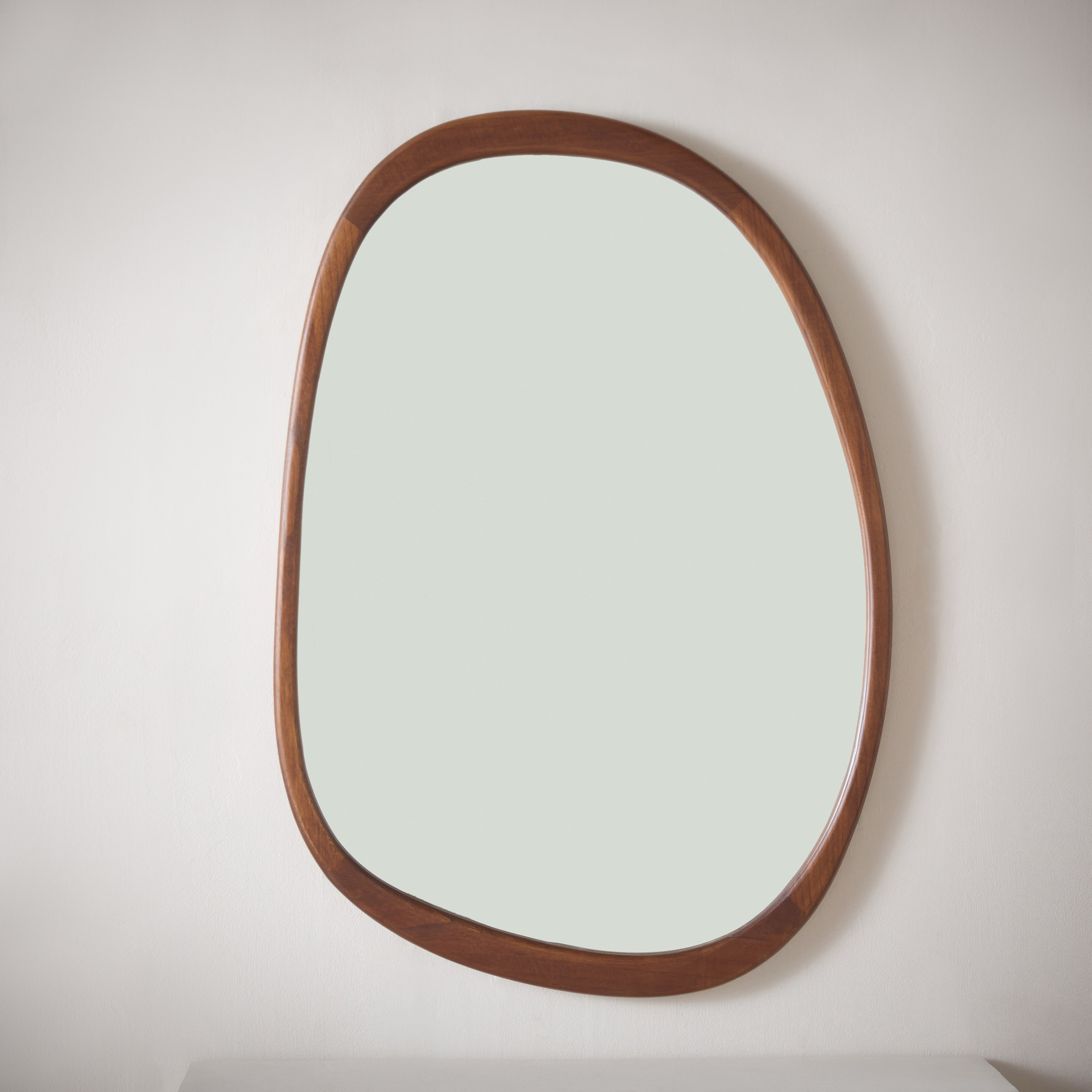 مرآة مستديرة بإطار خشب صلب من إينيز - 70x101 سم-PROMO_HB_AE_B1G1_250925-image-2