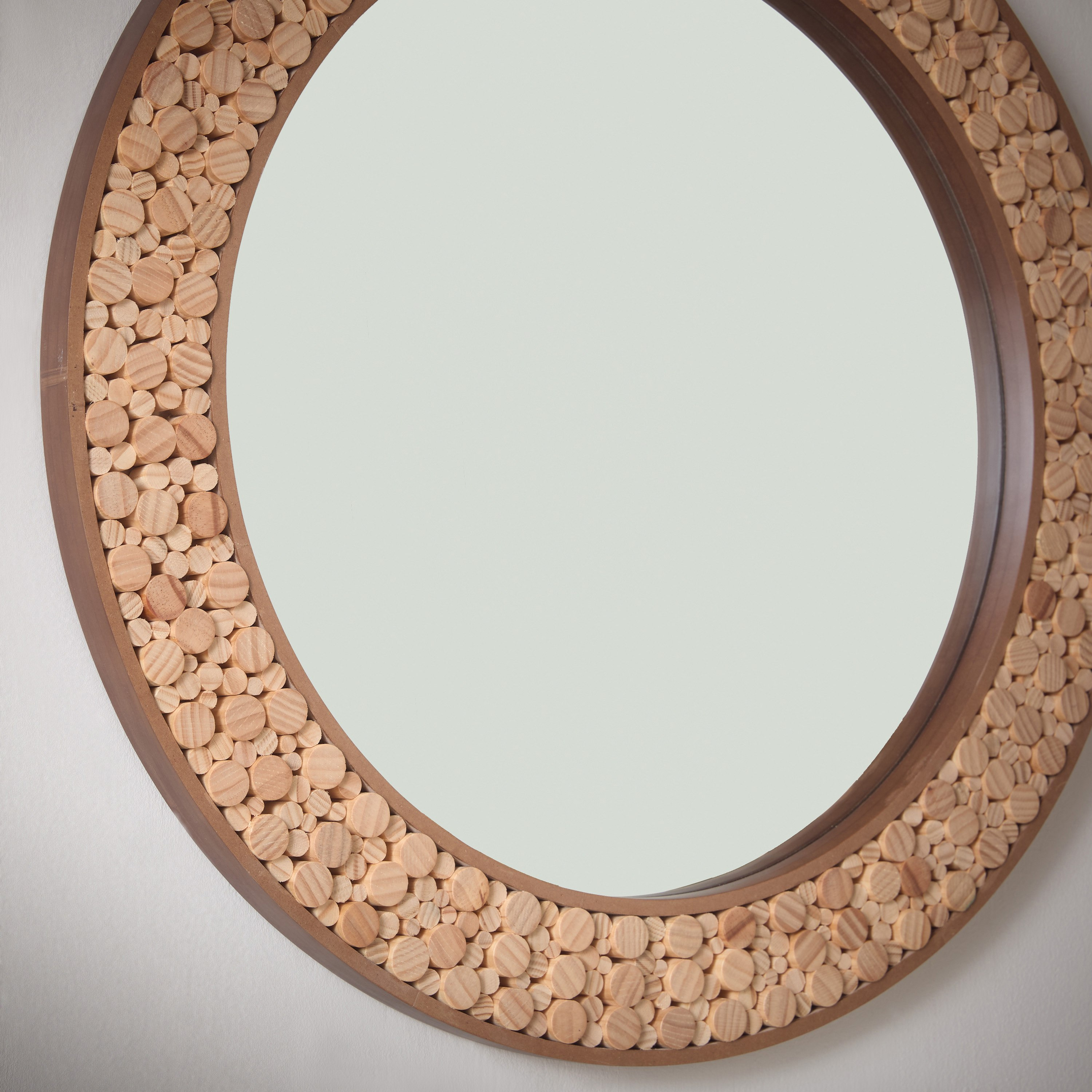 Inez Solid Wood Frame Round Mirror - 80 cm-PROMO_HB_AE_B1G1_250925-image-3