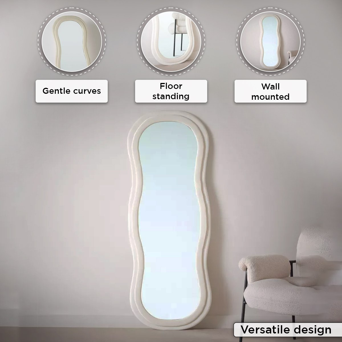 Inez Wooden Frame Mirror - 60x160 cm-hbxhomeware-hbxdecorandfurnishings-image-5