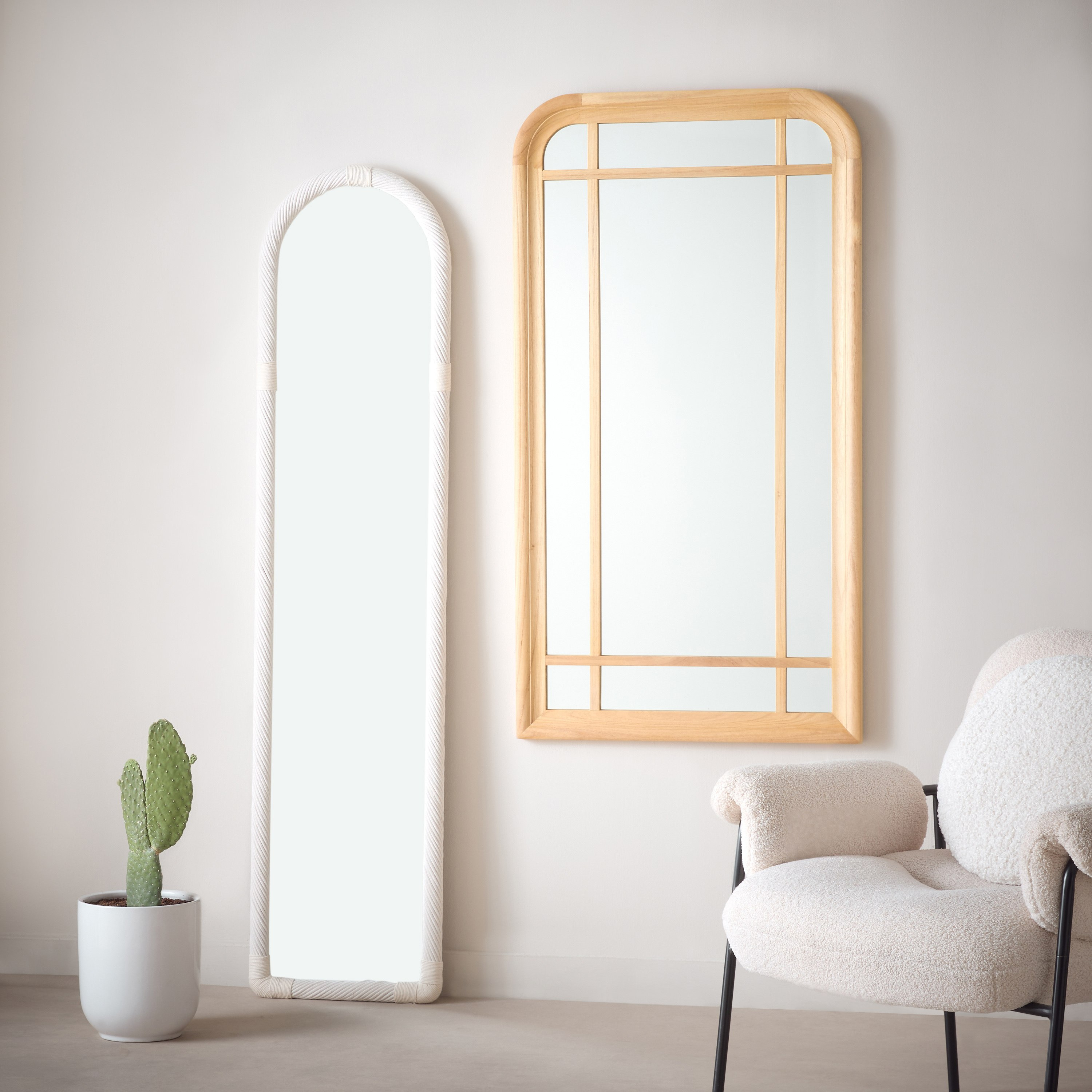 مرآة بيضاوية بإطار خشب صلب وحبل خوص من إينيز - 40×170 سم-PROMO_HB_AE_B1G1_250925-image-6