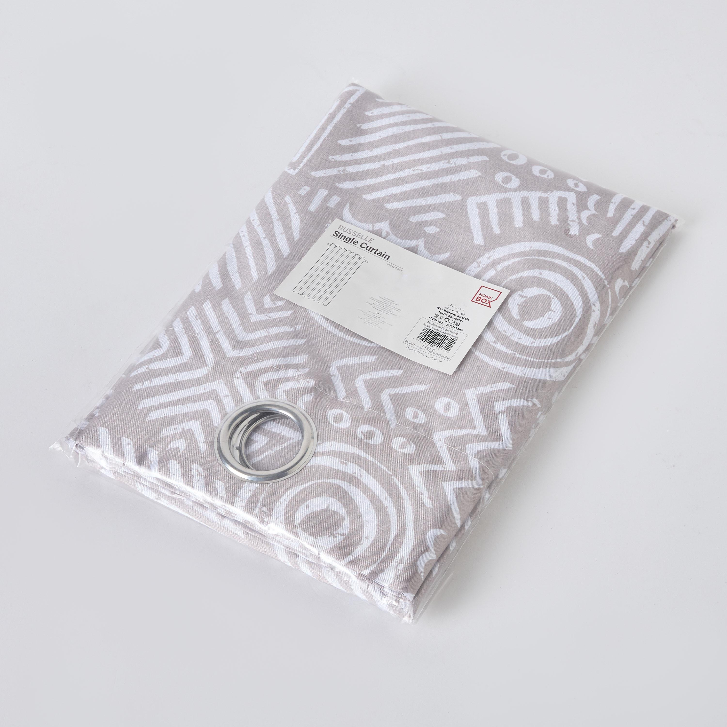 Russelle Casper Printed Single Curtain - 140x240 cm-hbxhomeware-hbxlivingroom-image-4