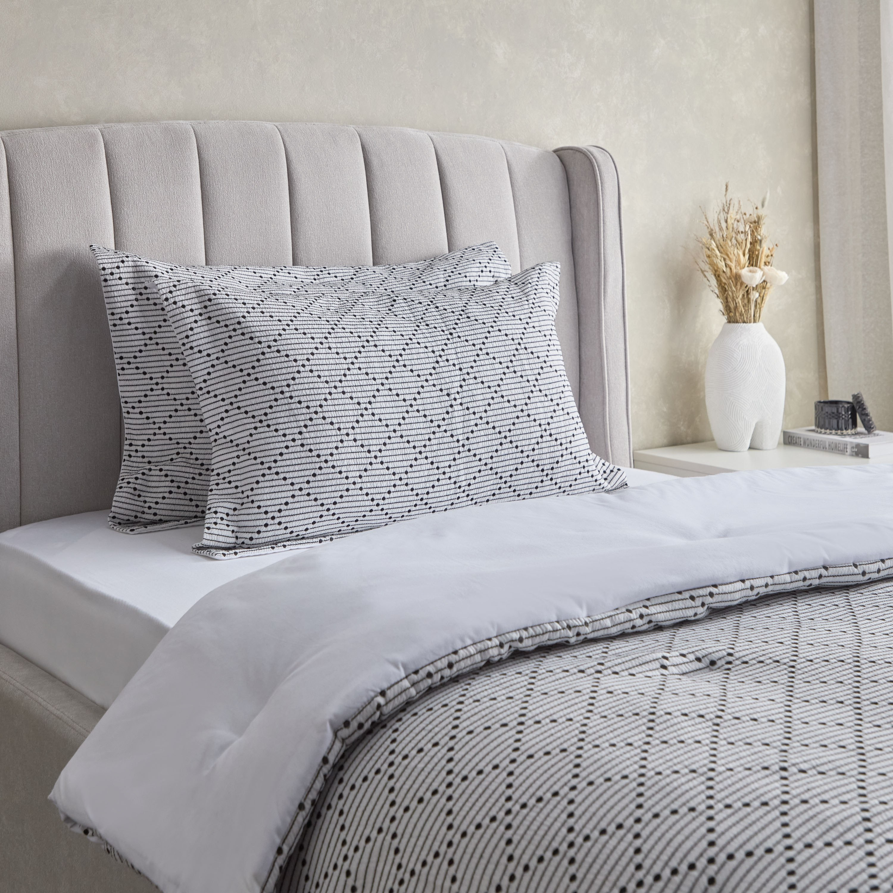 طقم لحاف توين 3 قطع جاكارد من بريسم دايموند - 160x220 سم-hbxhomeware-hbxbedroom-image-1