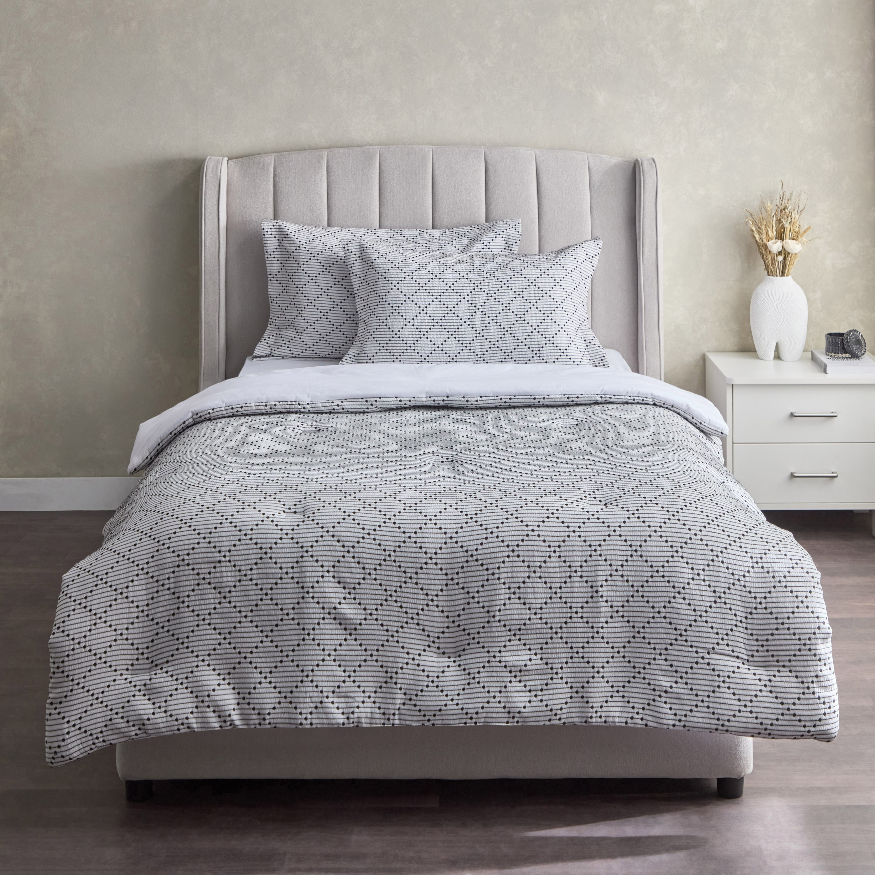 طقم لحاف توين 3 قطع جاكارد من بريسم دايموند - 160x220 سم-hbxhomeware-hbxbedroom-image-3