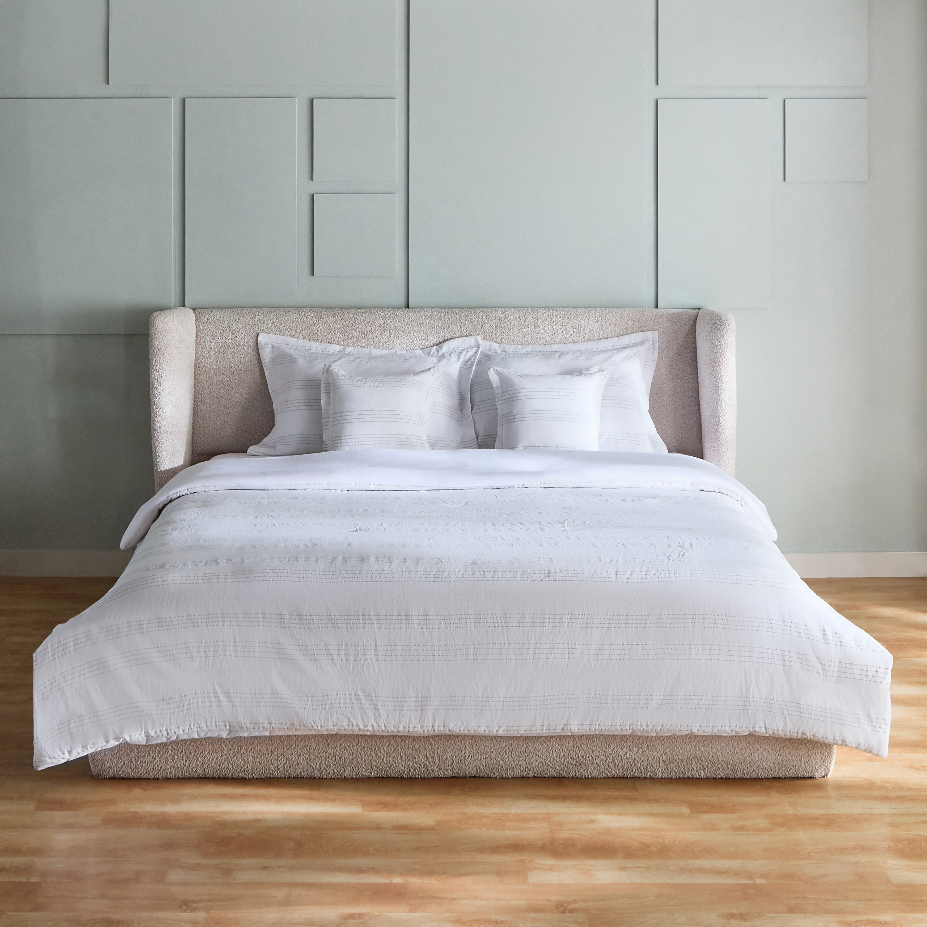 طقم لحاف كينج مقلّم 5 قطع من سليت - 220x240 سم-hbxhomeware-hbxbedroom-image-3