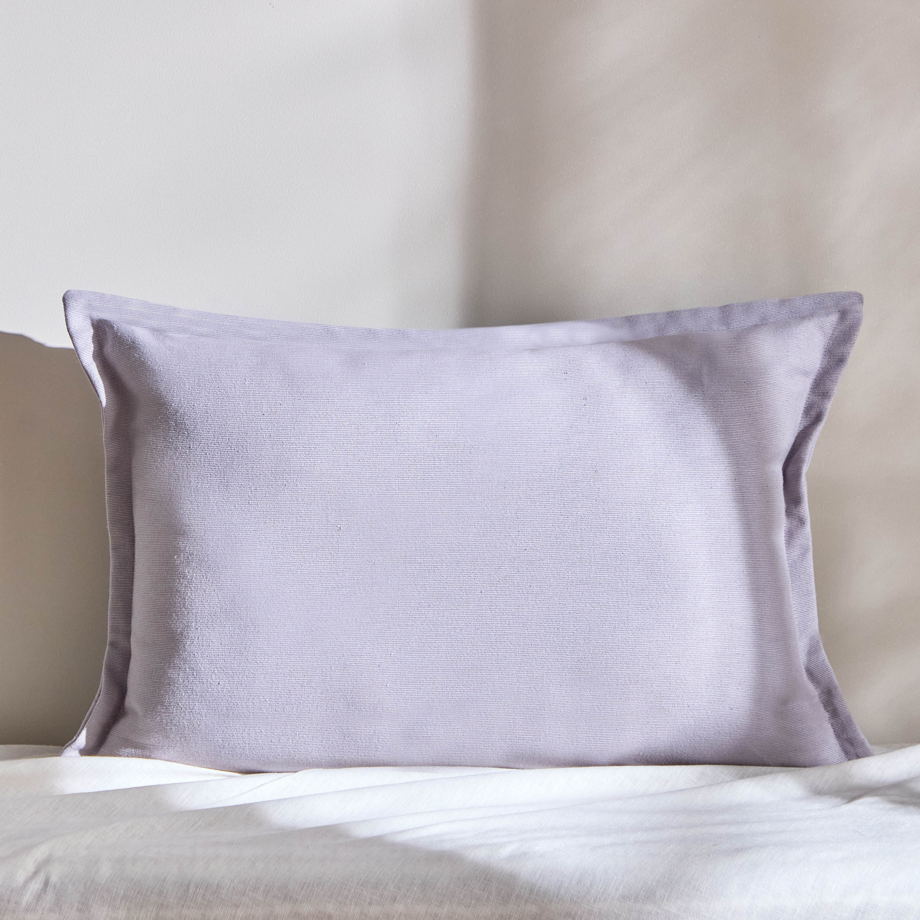 Atlanta Ezra Rib Solid Filled Cushion - 40x60 cm-hbxhomeware-hbxbedroom-image-1