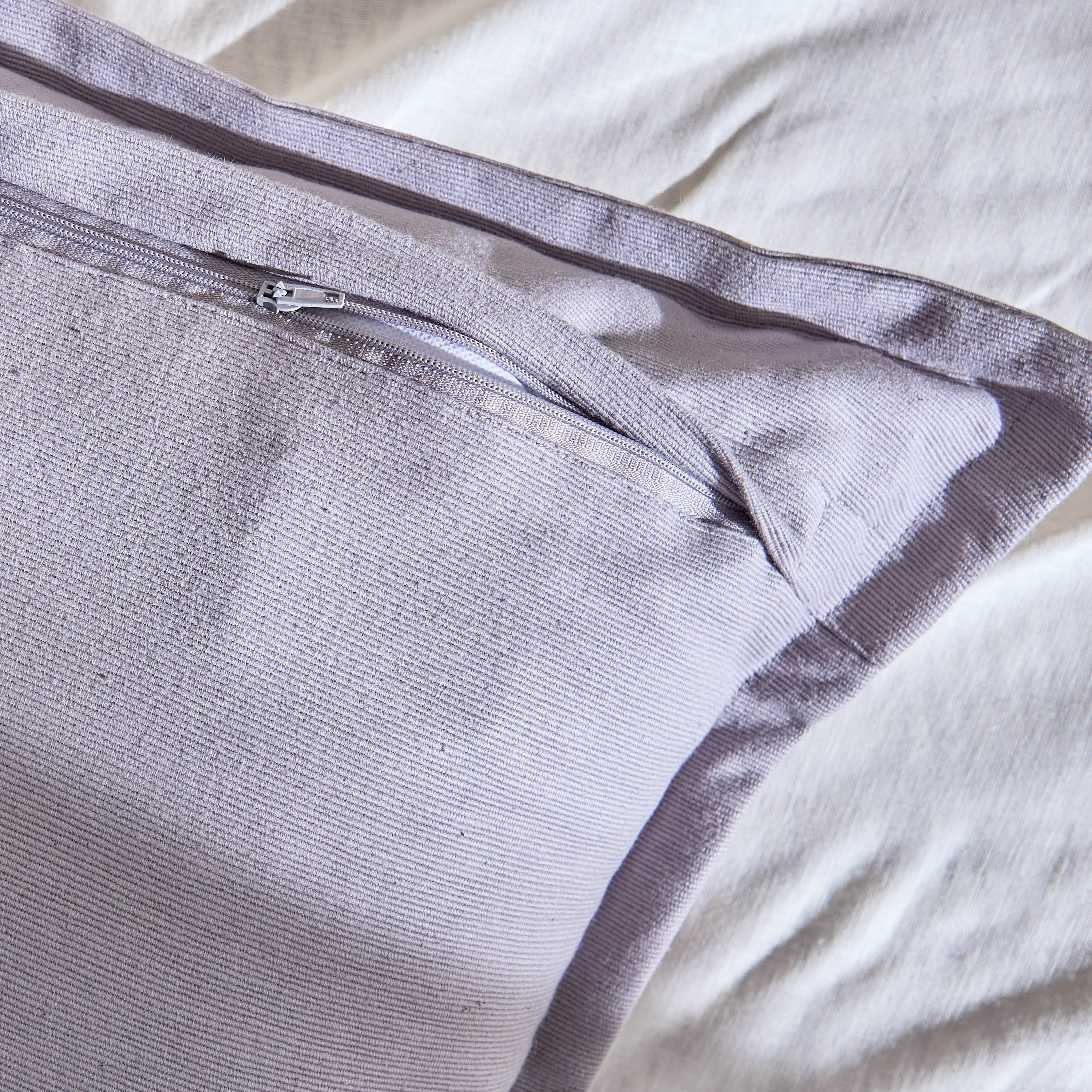 Atlanta Ezra Rib Solid Filled Cushion - 40x60 cm-hbxhomeware-hbxbedroom-image-3