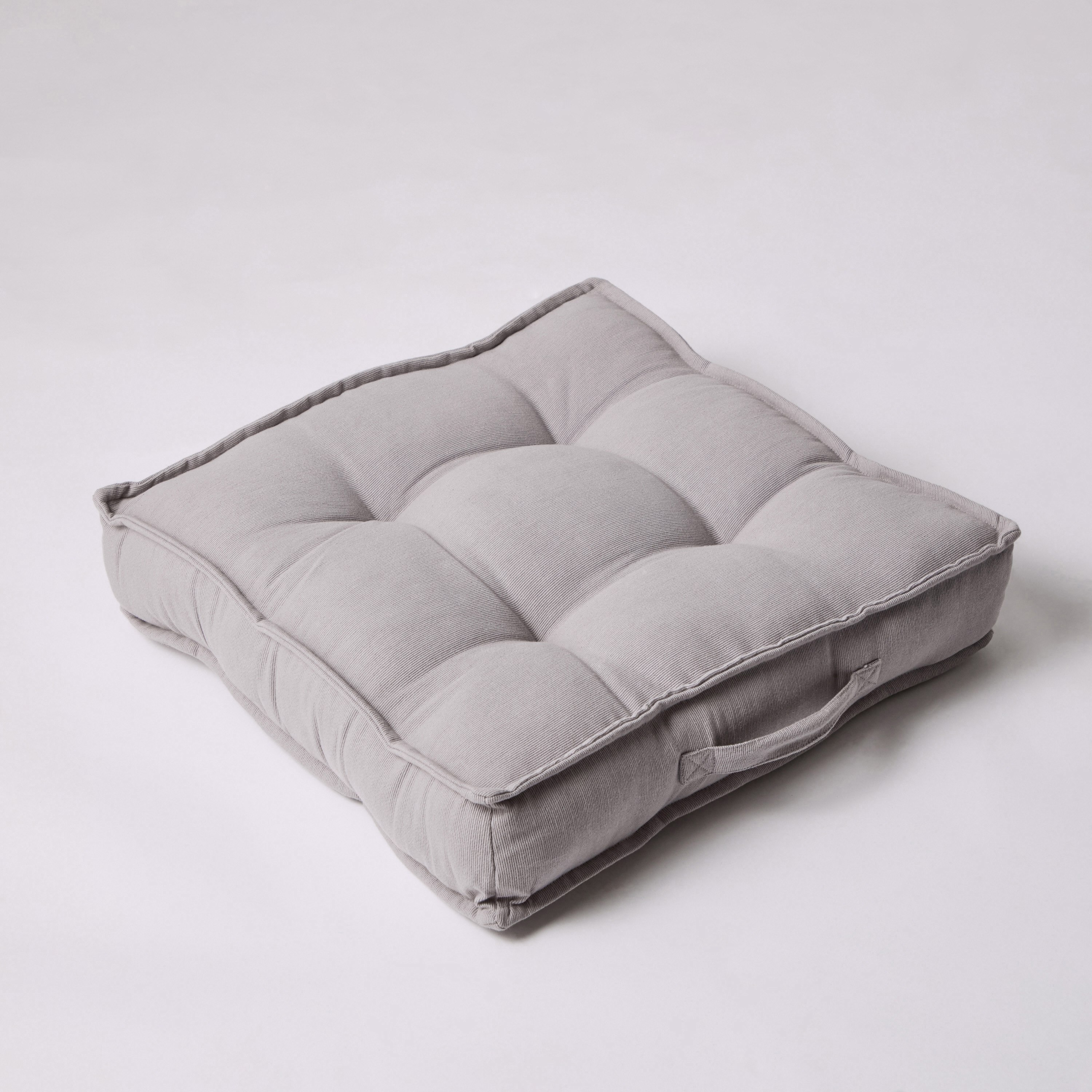 Atlanta Ezra Ribbed Floor Cushion - 48x48x10 cm-hbxhomeware-hbxbedroom-image-6