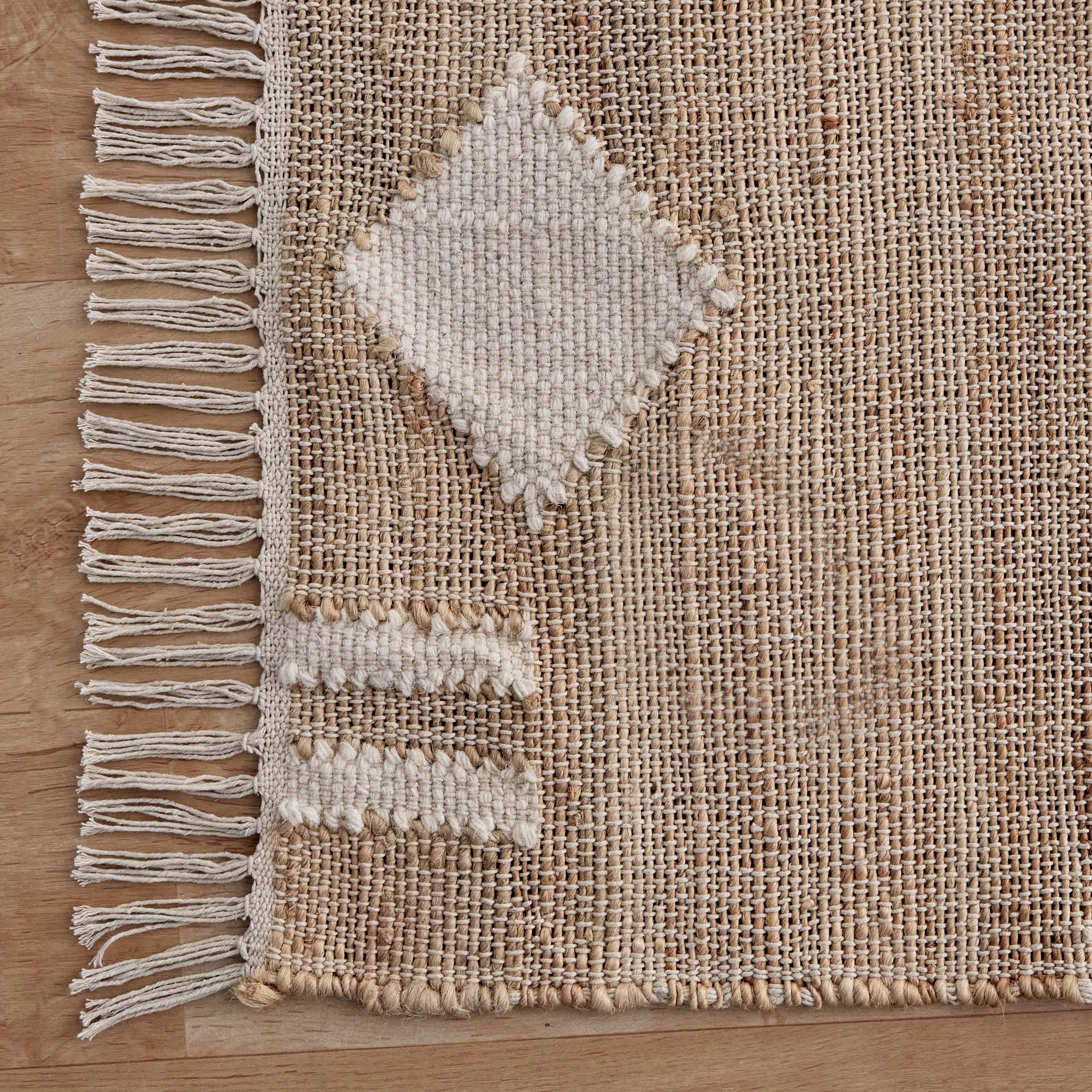 Mosaic Abstract Jute Rug - 120x170 cm-hbxdecorandfurnishings-floorcoverings-rugs-image-2