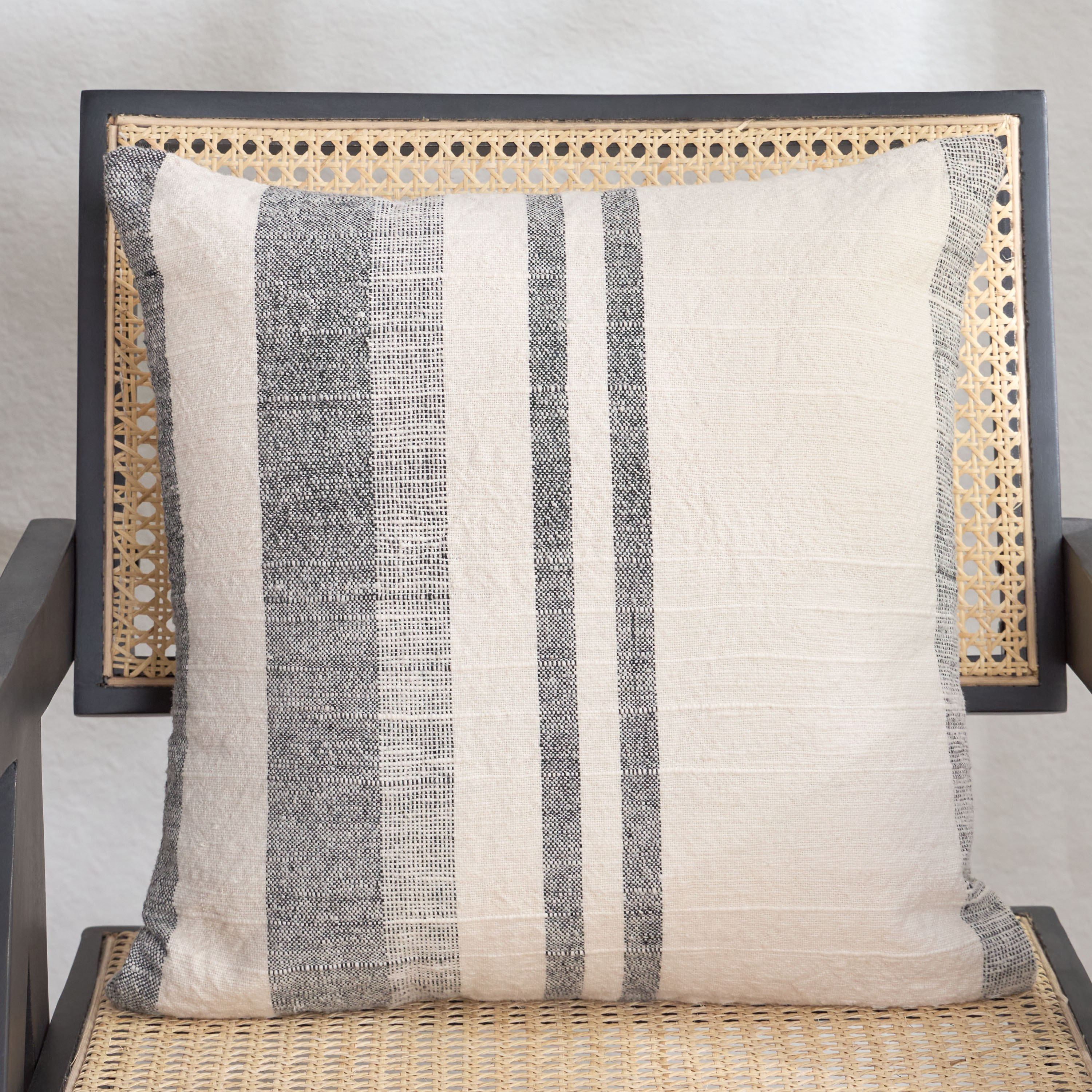 Prism Striped Filled Cushion - 45x45 cm-hbxhomeware-hbxbedroom-image-1