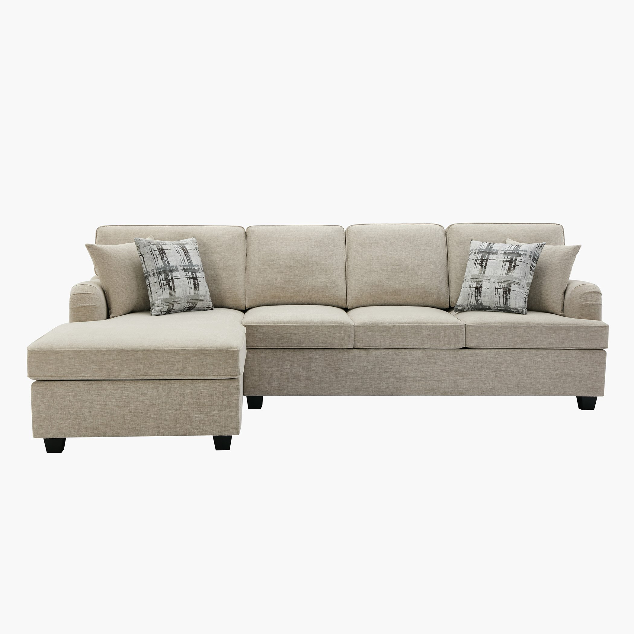 كنبة ركنية يسار قماشية بـ 5 مقاعد و 4 وسائد من إن إكس تي كاليفورنيا-hbxlivingroom-sofasandarmchairs-cornersofas-image-7